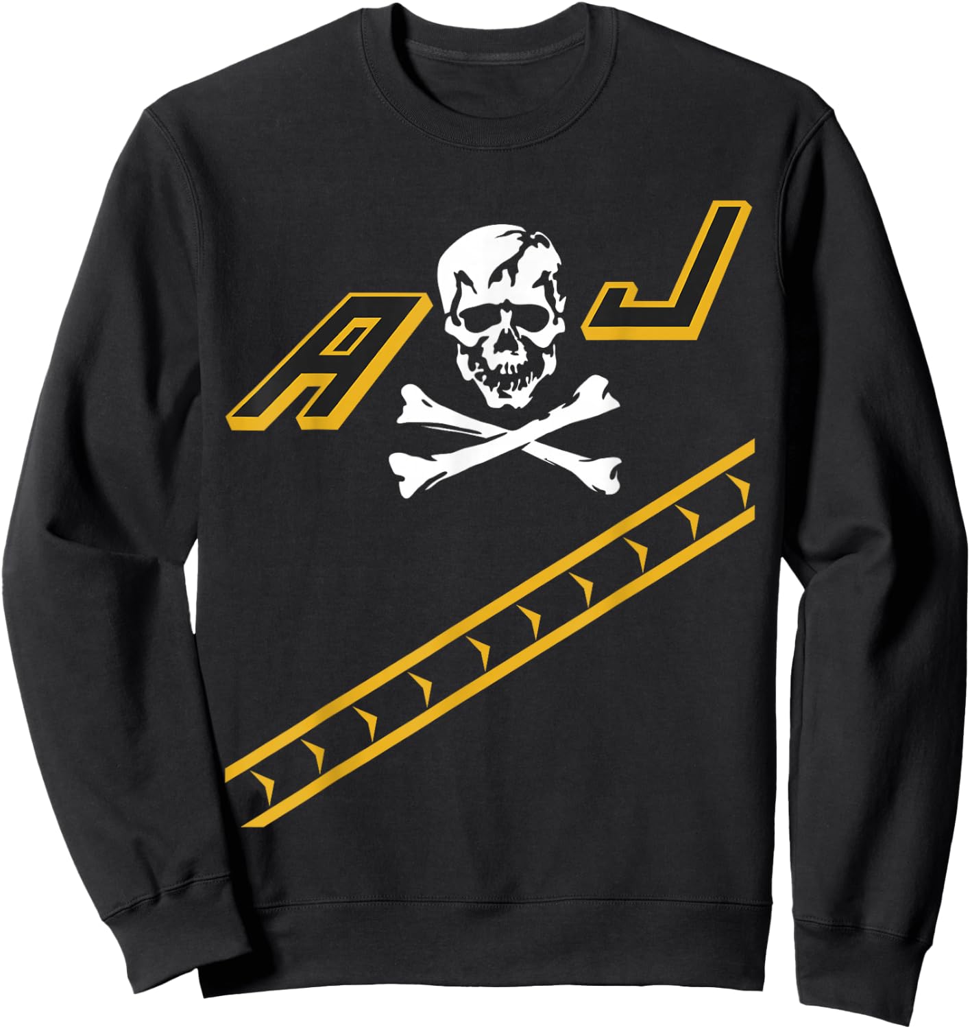 Jolly Rogers F-14 Tomcat Airplane Tailflash Naval Aviation Sweatshirt - Sweatshirt | Black