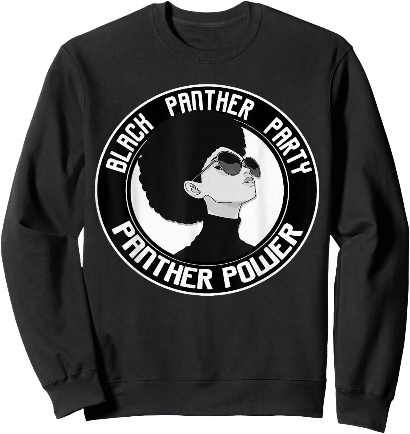 Black Power Panther Party 1966 Natural Hair Afro Melanin Sweatshirt - Sweatshirt | Black