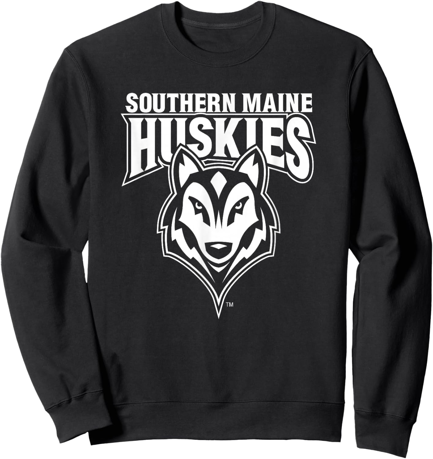 University of Southern Maine USM Huskies Sweatshirt - Sweatshirt | Black