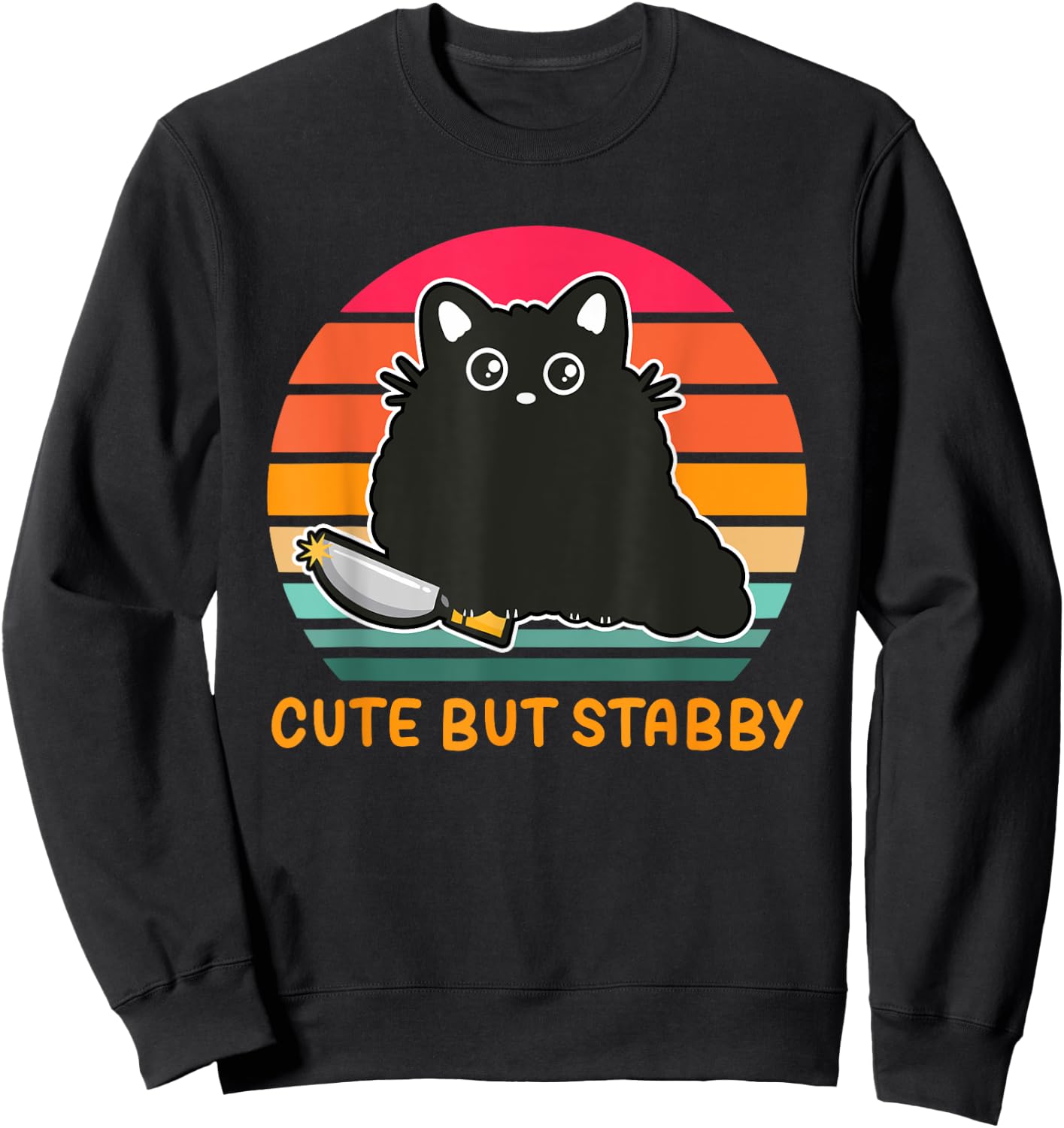 Cute But Stabby Apparel Sweatshirt - Sweatshirt | Black