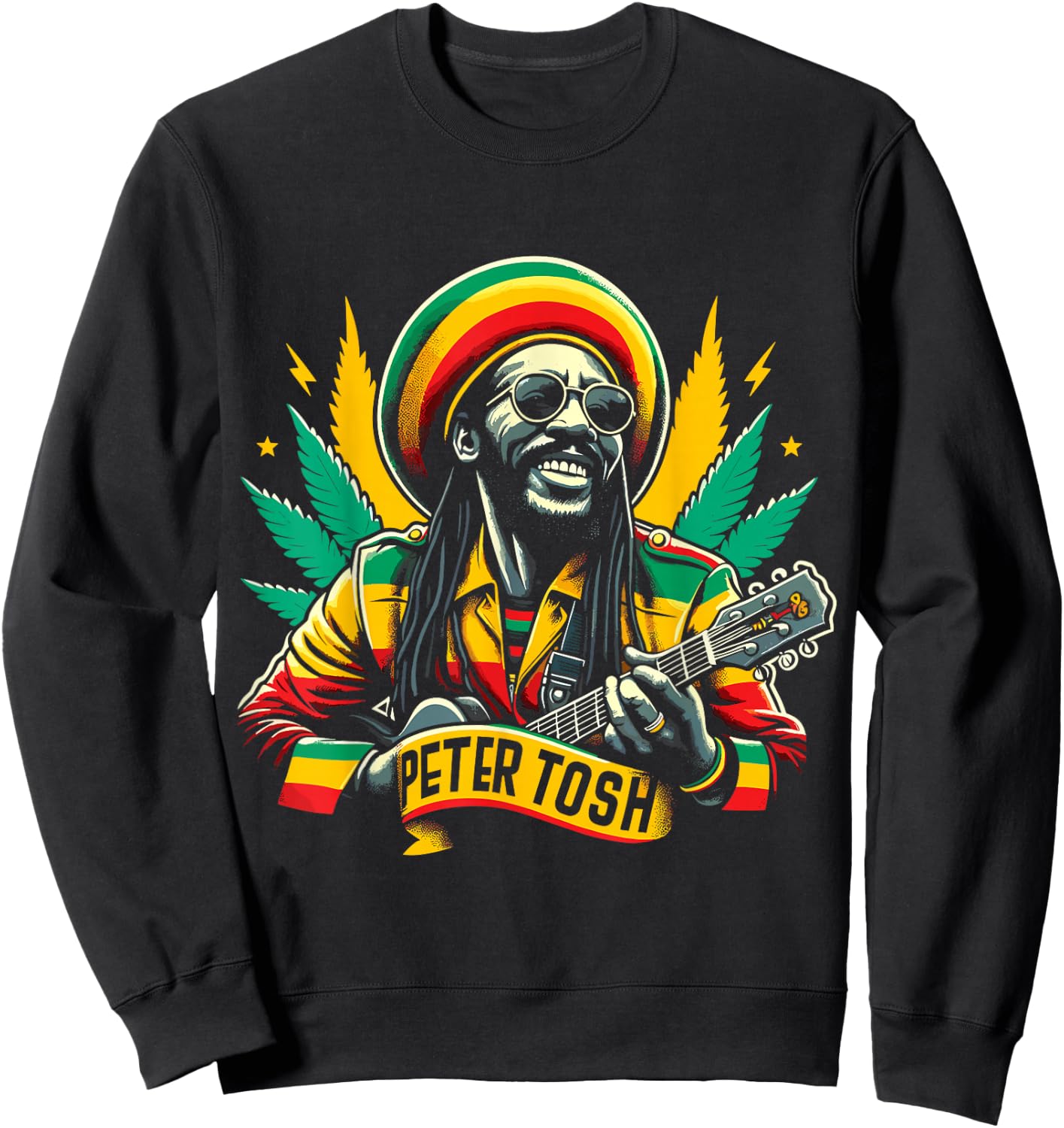 Peter Legacy: Reggae Legend Sweatshirt - Sweatshirt | Black
