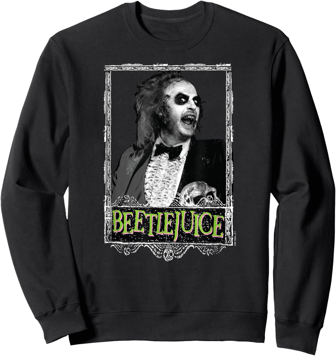 Beetlejuice - Beetlejuice Frame Sweatshirt - Sweatshirt | Black
