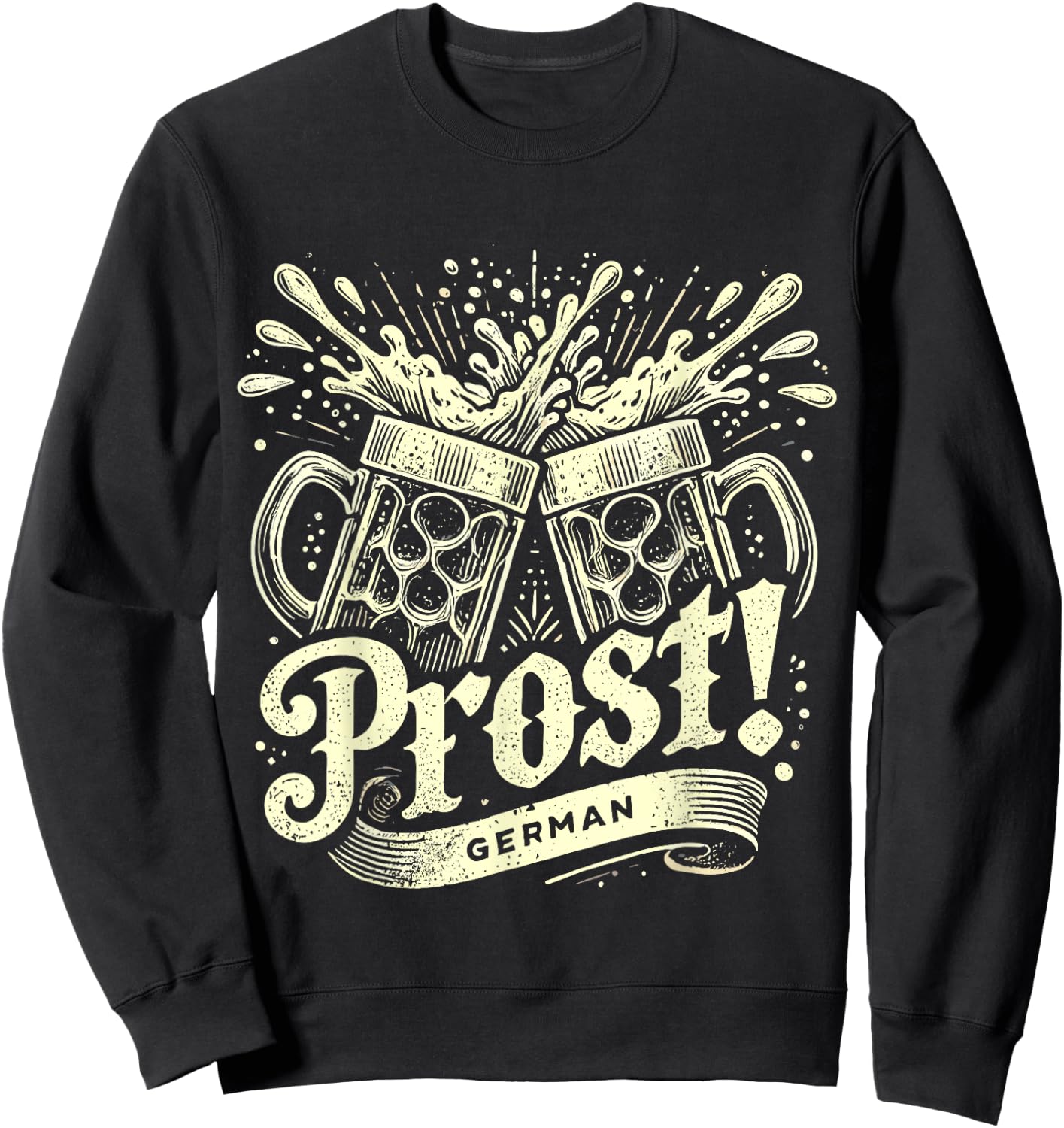 Oktoberfest Germany Prost Beer Octoberfest Sweatshirt - Sweatshirt | Black