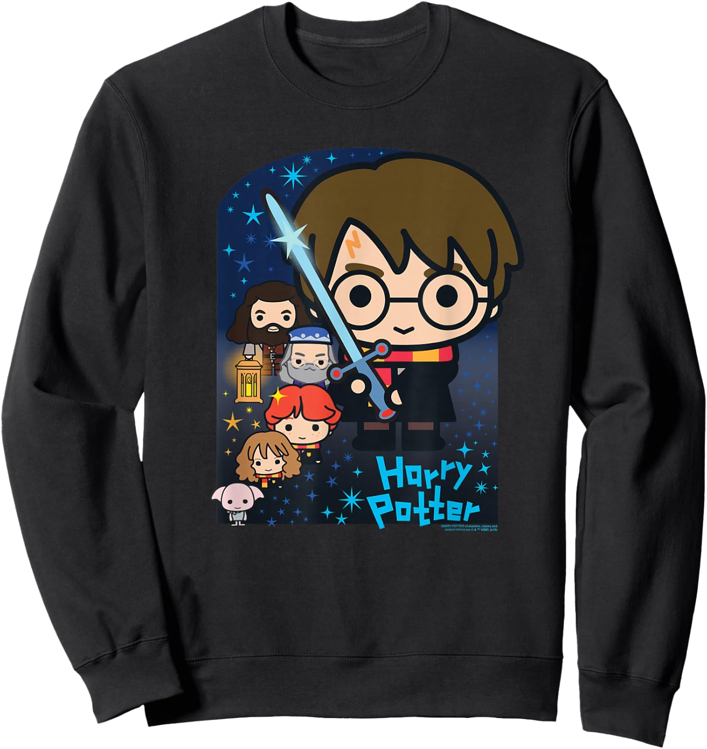 Harry Potter Chibi and Friends Sweatshirt - Sweatshirt | Black