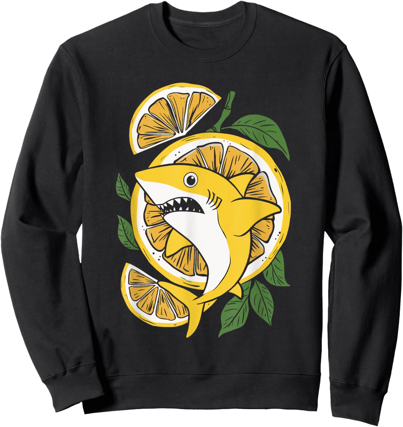 Lemon Shark Sweatshirt - Sweatshirt | Black