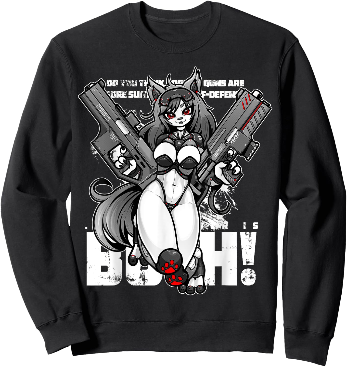 Security Dog Sweatshirt - Sweatshirt | Black