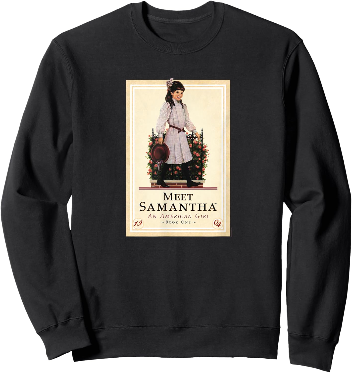 American Girl - Meet Samantha Book Cover Sweatshirt - Sweatshirt | Black
