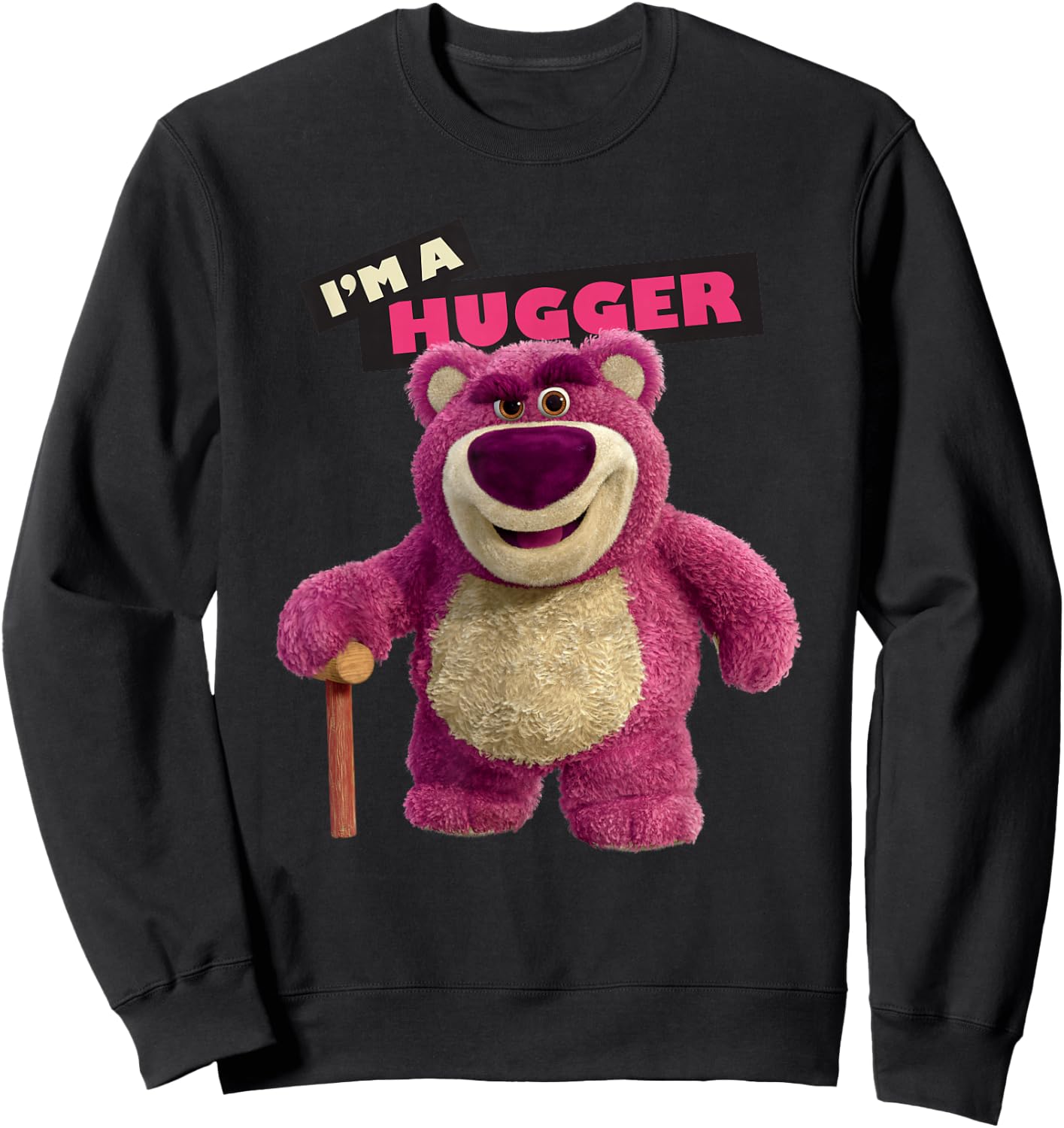 Disney and Pixar's Toy Story 3 Lotso I'm a Hugger Sweatshirt - Sweatshirt | Black