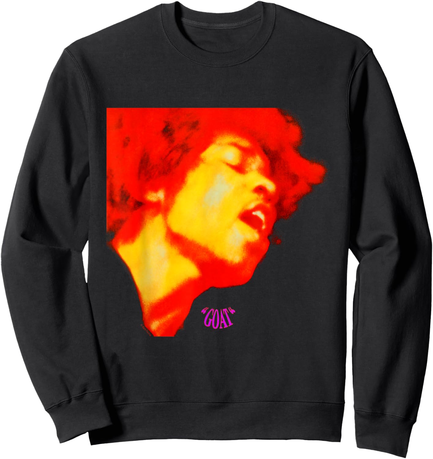 Karl Ferris Jimi Hendrix Electric Ladyland Cover GOAT Sweatshirt - Sweatshirt | Black