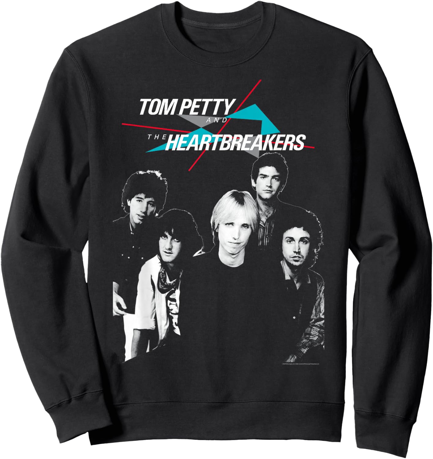 Tom Petty Women's Black Modern Music Sweatshirt - Sweatshirt | Black