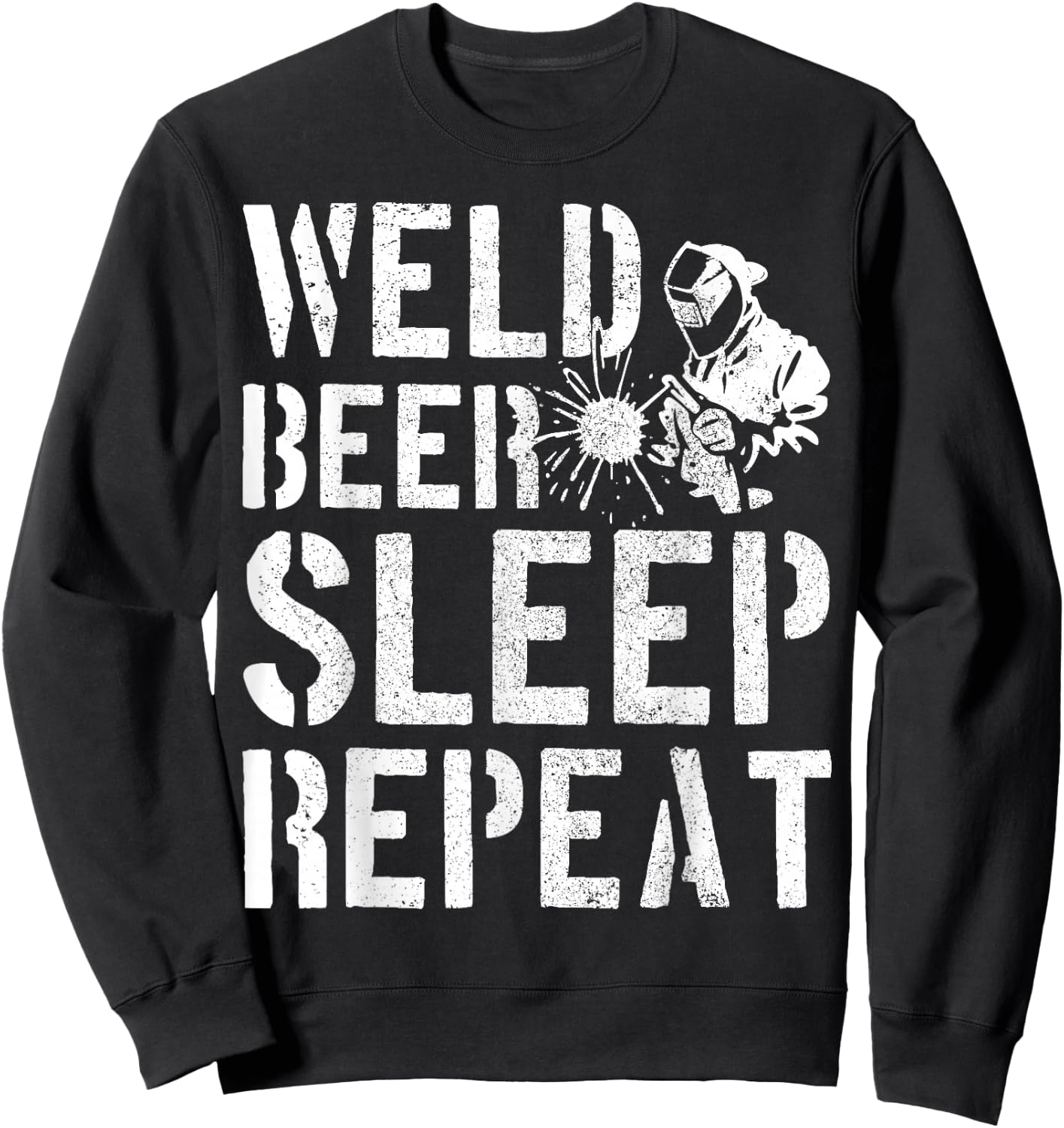 Welding Locksmith Welder Funny Gift Sweatshirt - Sweatshirt | Black