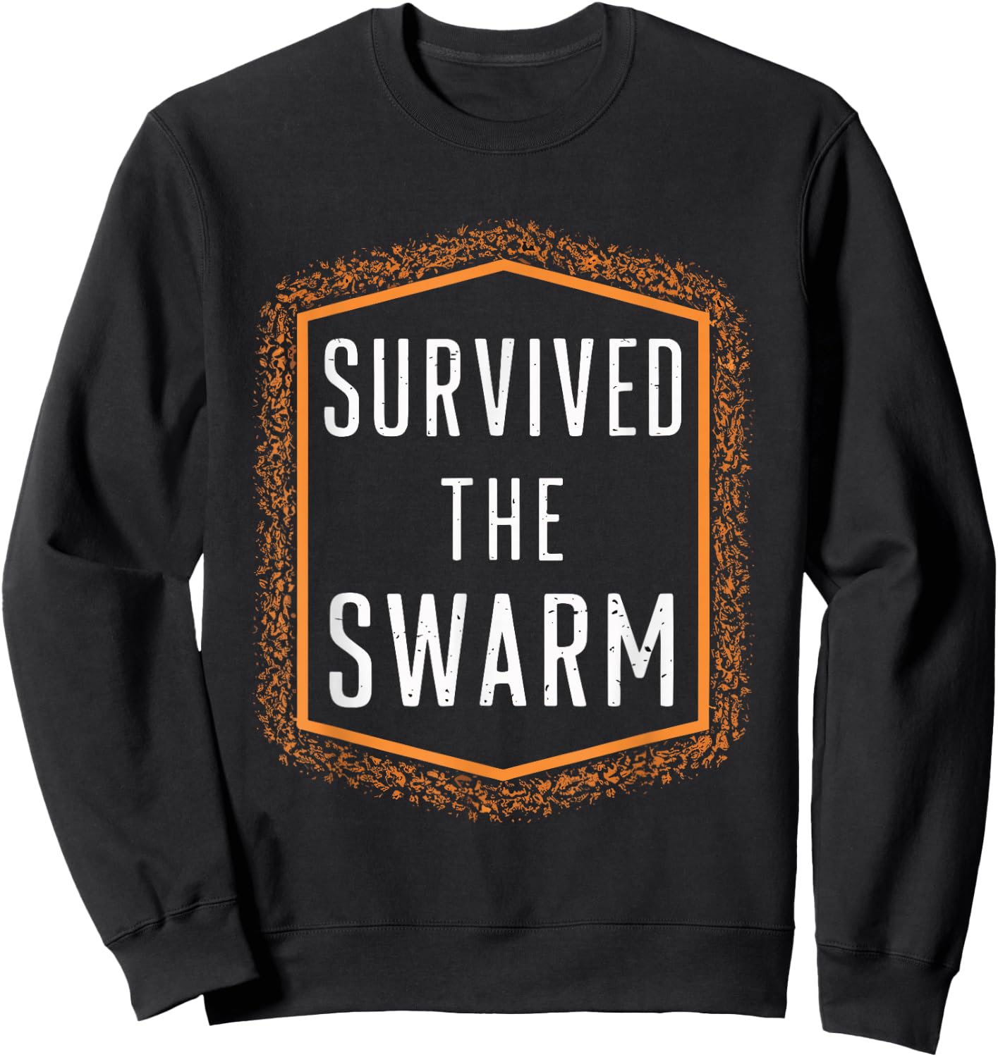 Insect humor Funny mosquito Ant picnic Bug repellent Sweatshirt - Sweatshirt | Black