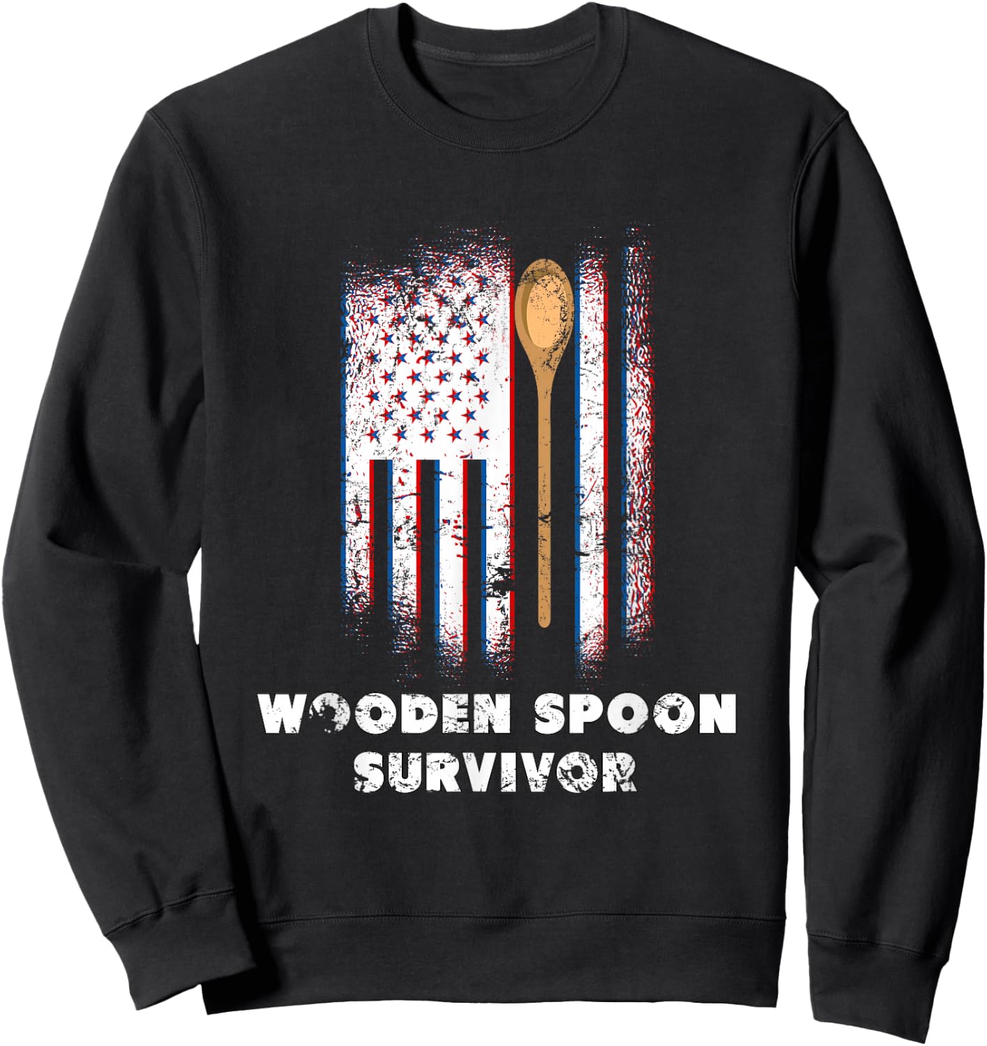 Wooden Spoon Survivor for Sweatshirt - Sweatshirt | Black