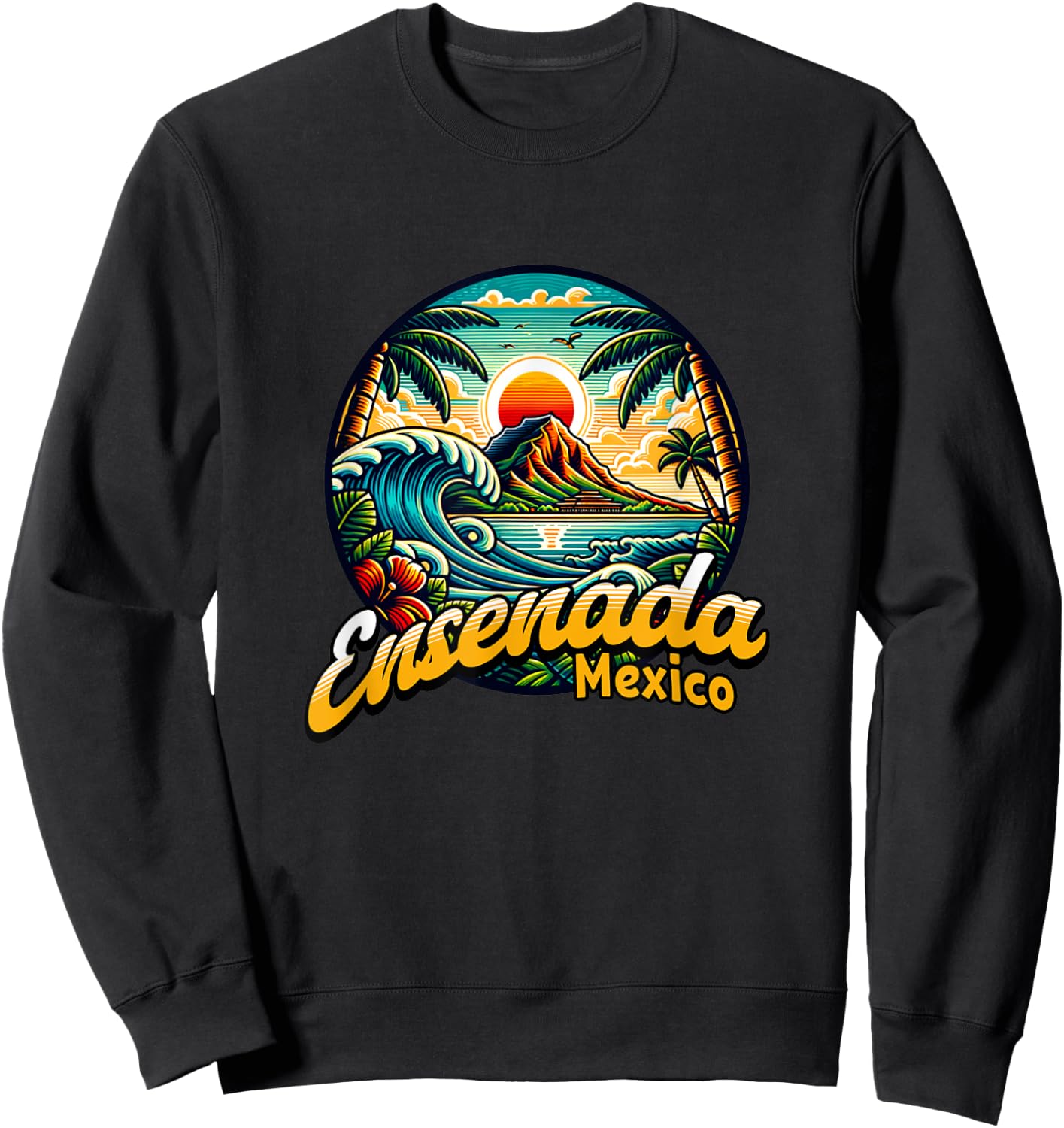 Ensenada Mexico Souvenir / Ensenada Sweatshirt - Sweatshirt | Black