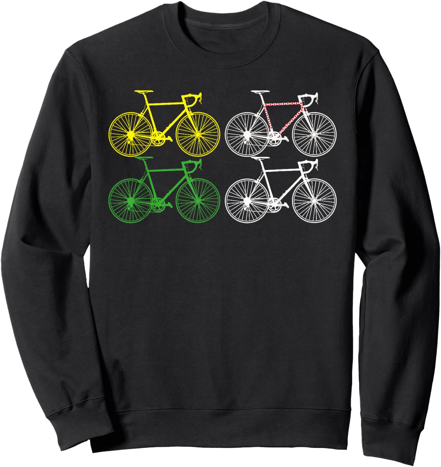 France Cycling Tour Racing Road Bike Bicycle Race Biking Sweatshirt - Sweatshirt | Black