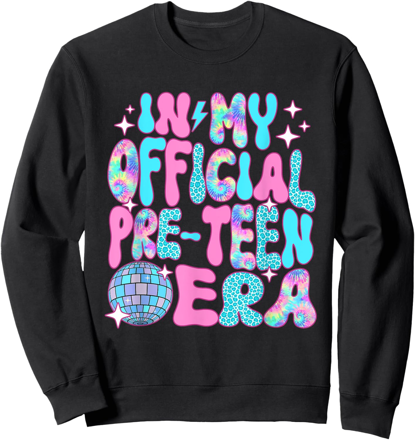 Disco In My Official Pre-Teen Era Sweatshirt - Sweatshirt | Black