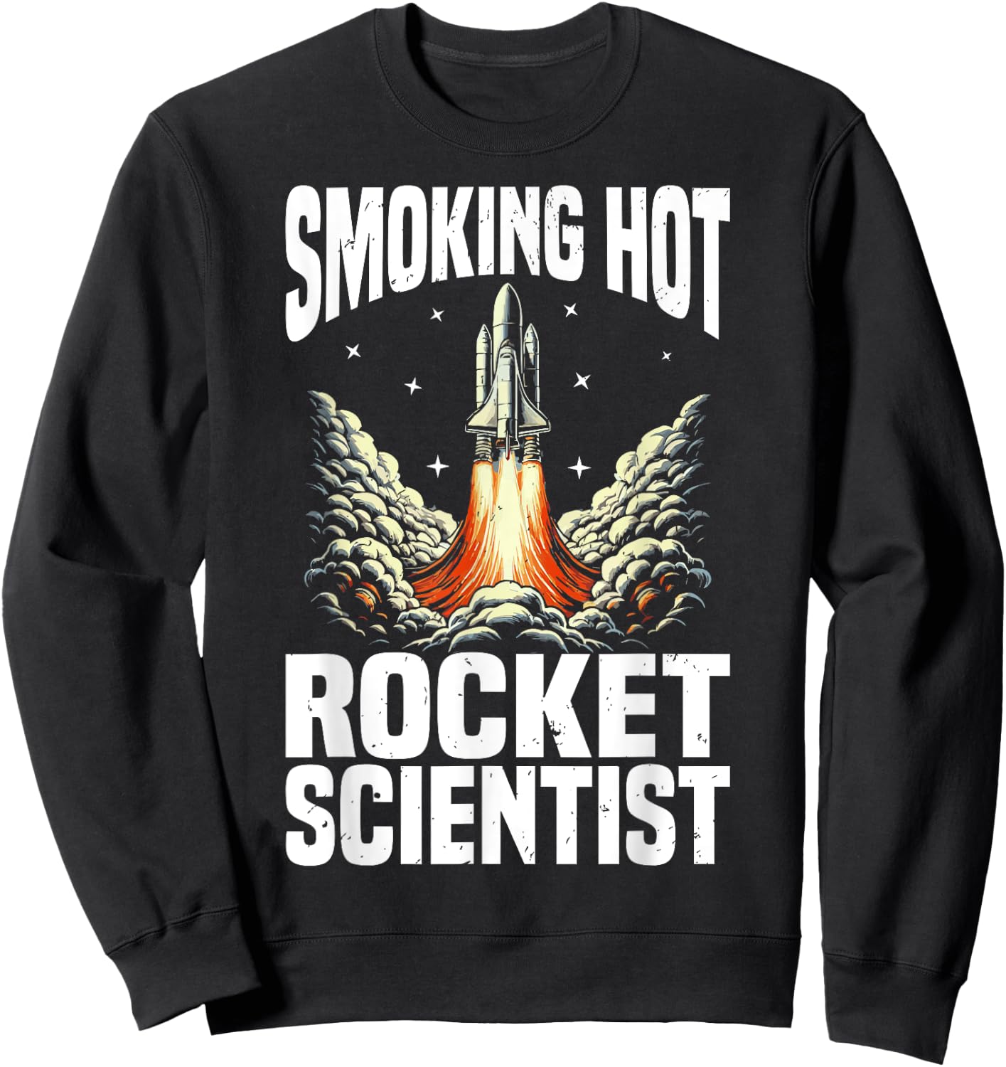 Aerospace engineer Rocket science Sweatshirt - Sweatshirt | Black