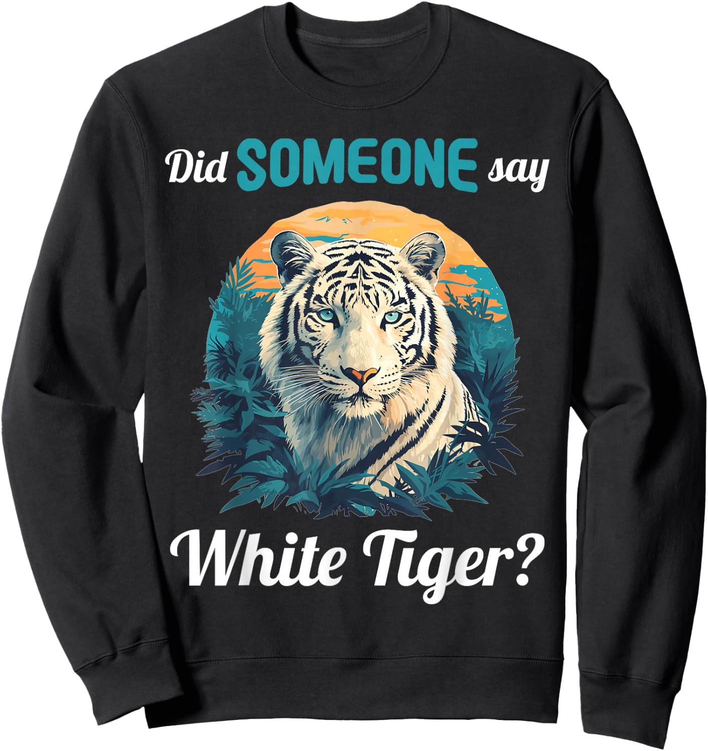 White Tigers Did someone say White Tiger Sweatshirt - Sweatshirt | Black