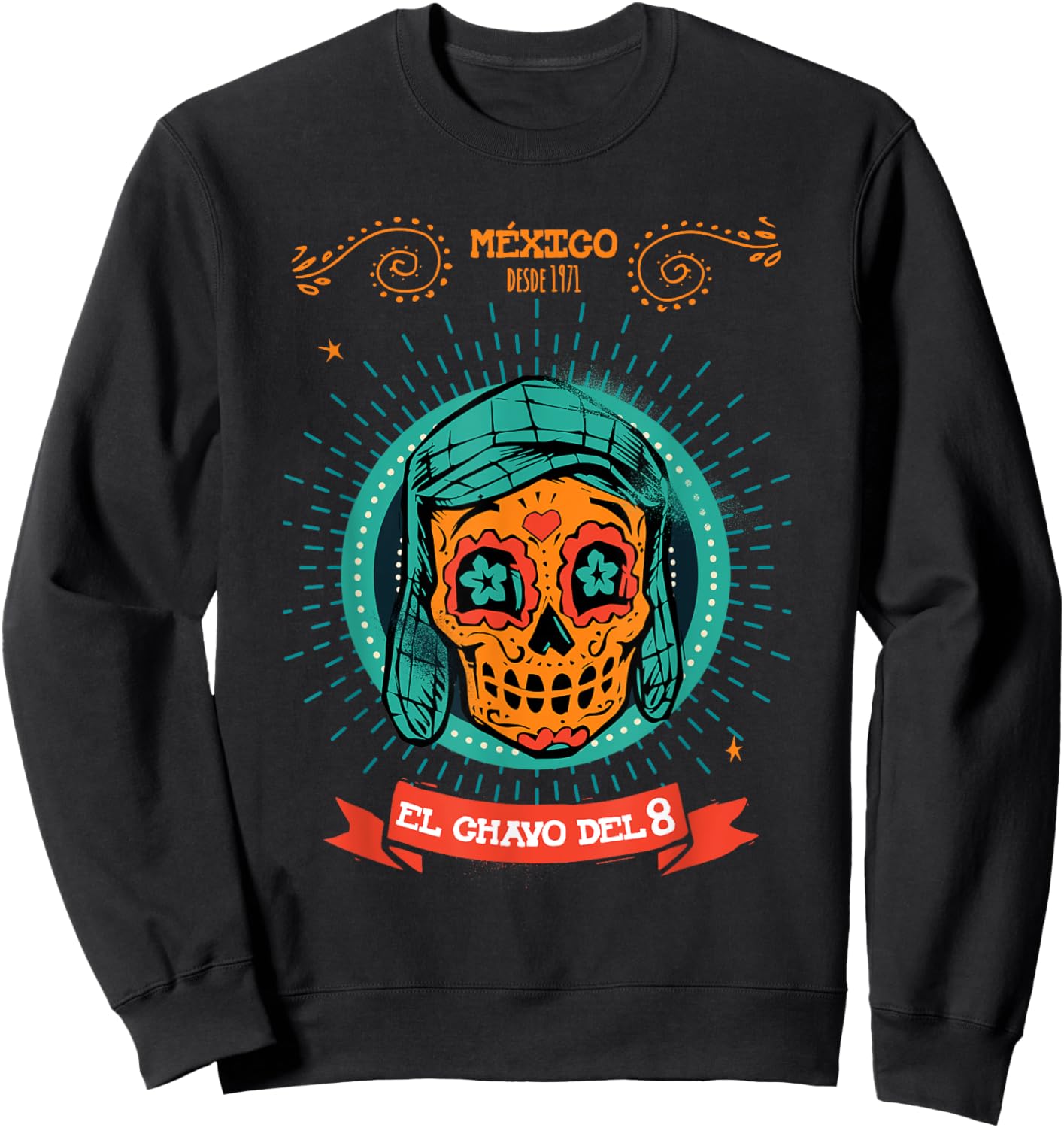 El Chavo - Day of the Dead, November 1st Sweatshirt - Sweatshirt | Black