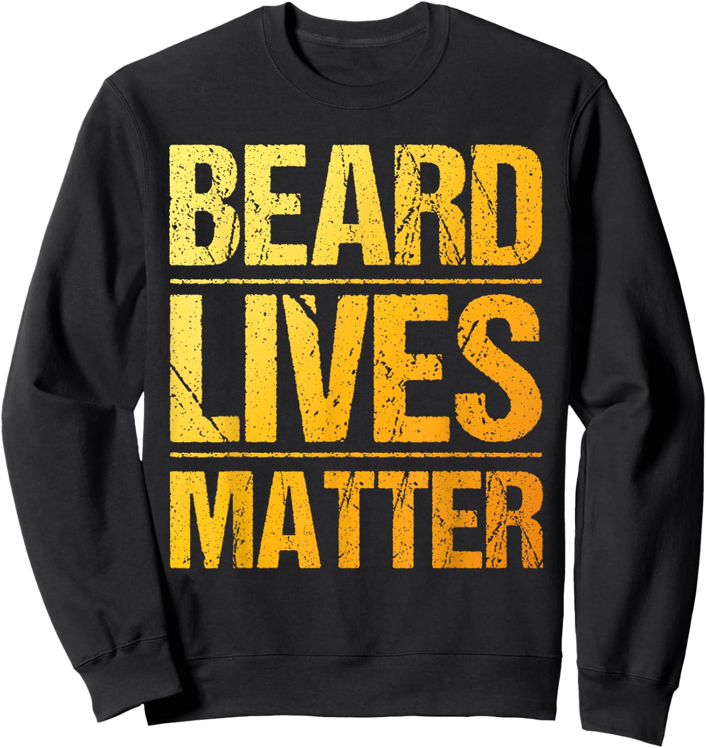 Best Beard Design Boys Facial Hair Beard Bearded Men Sweatshirt - Sweatshirt | Black