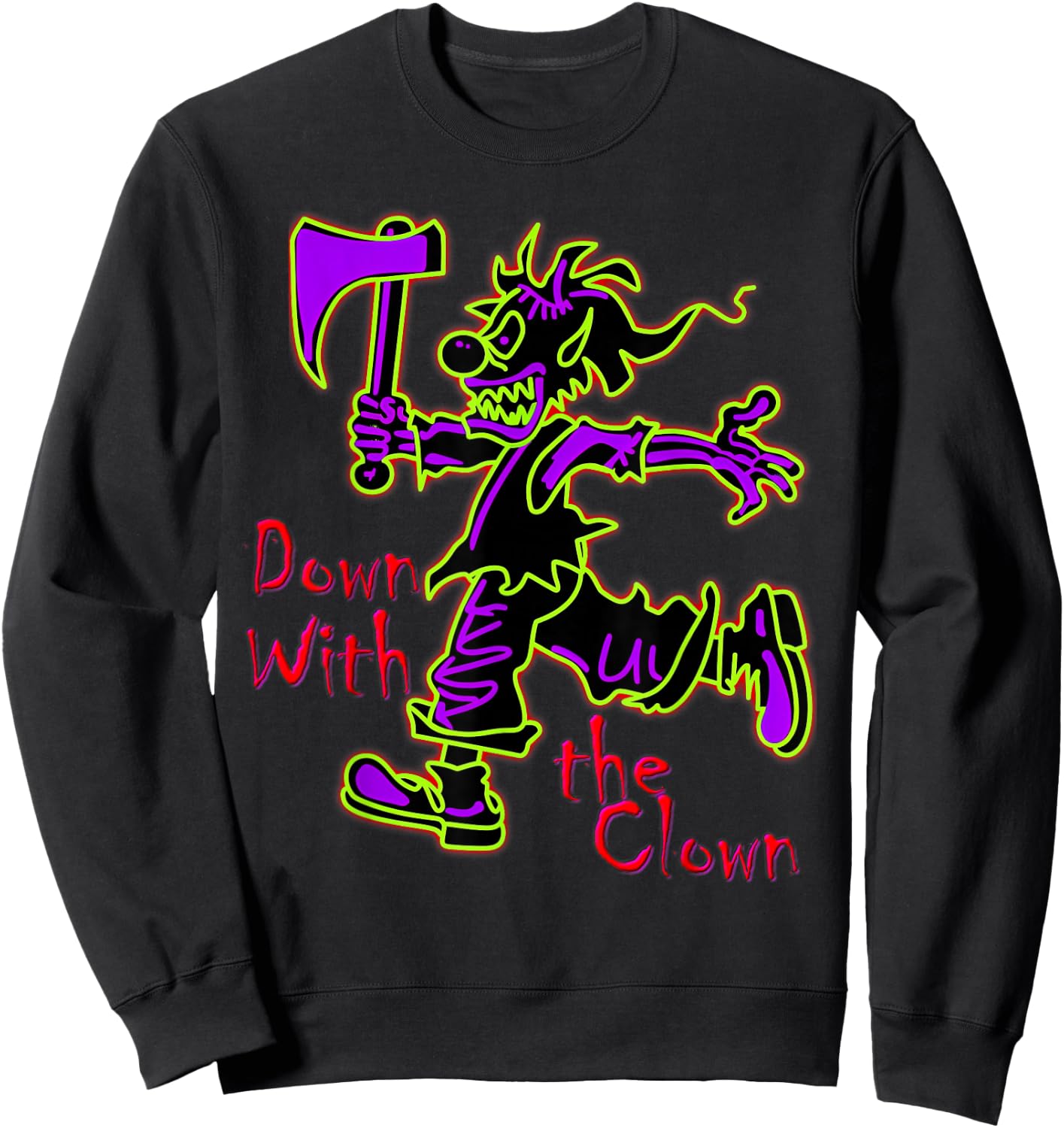 Unique Design Sweatshirt - Sweatshirt | Black