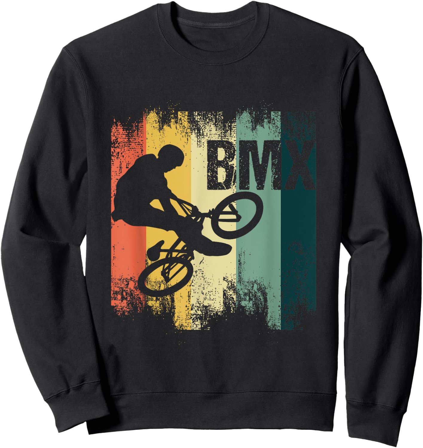BMX Bicycle Bike Biker Cycling Bicycle Cyclist Bike Gift Sweatshirt - Sweatshirt | Black