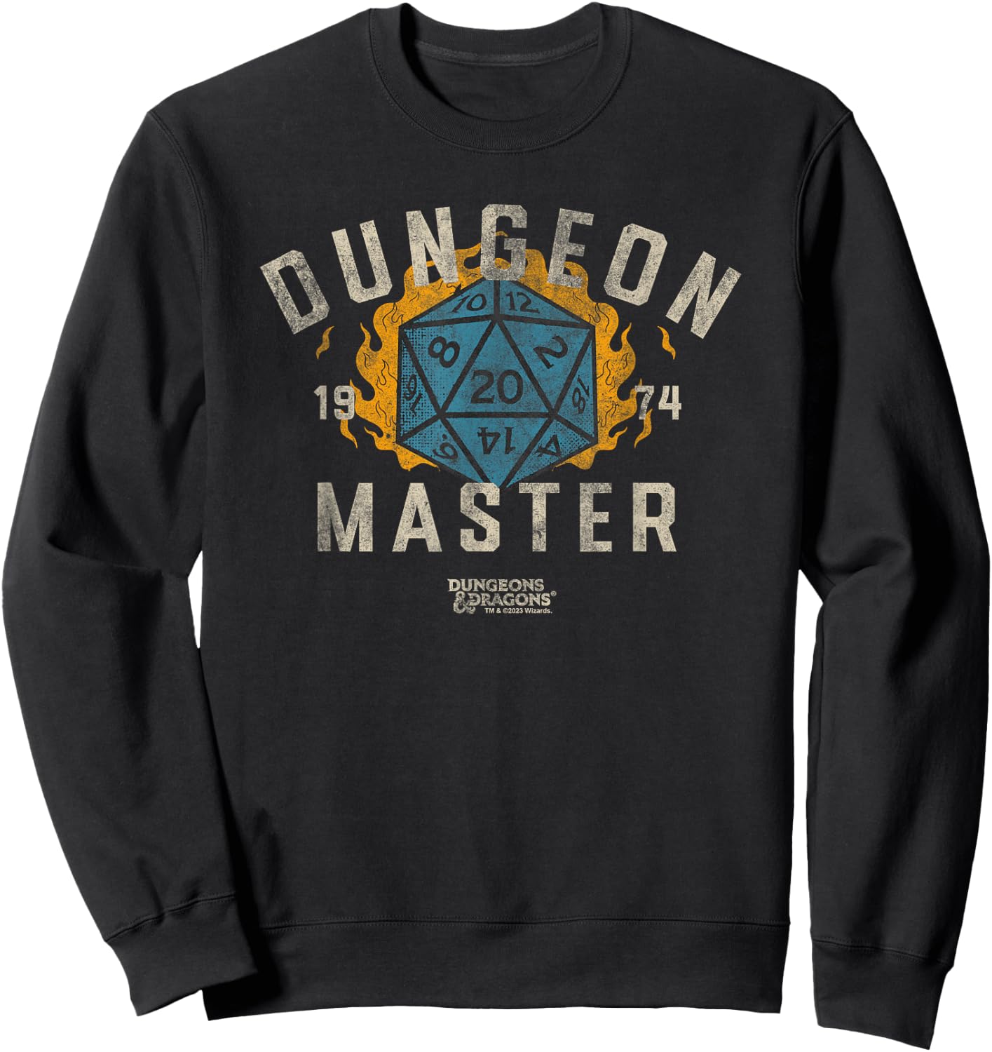 Dungeons & Dragons Dungeon Master School Club Dark Sweatshirt - Sweatshirt | Black