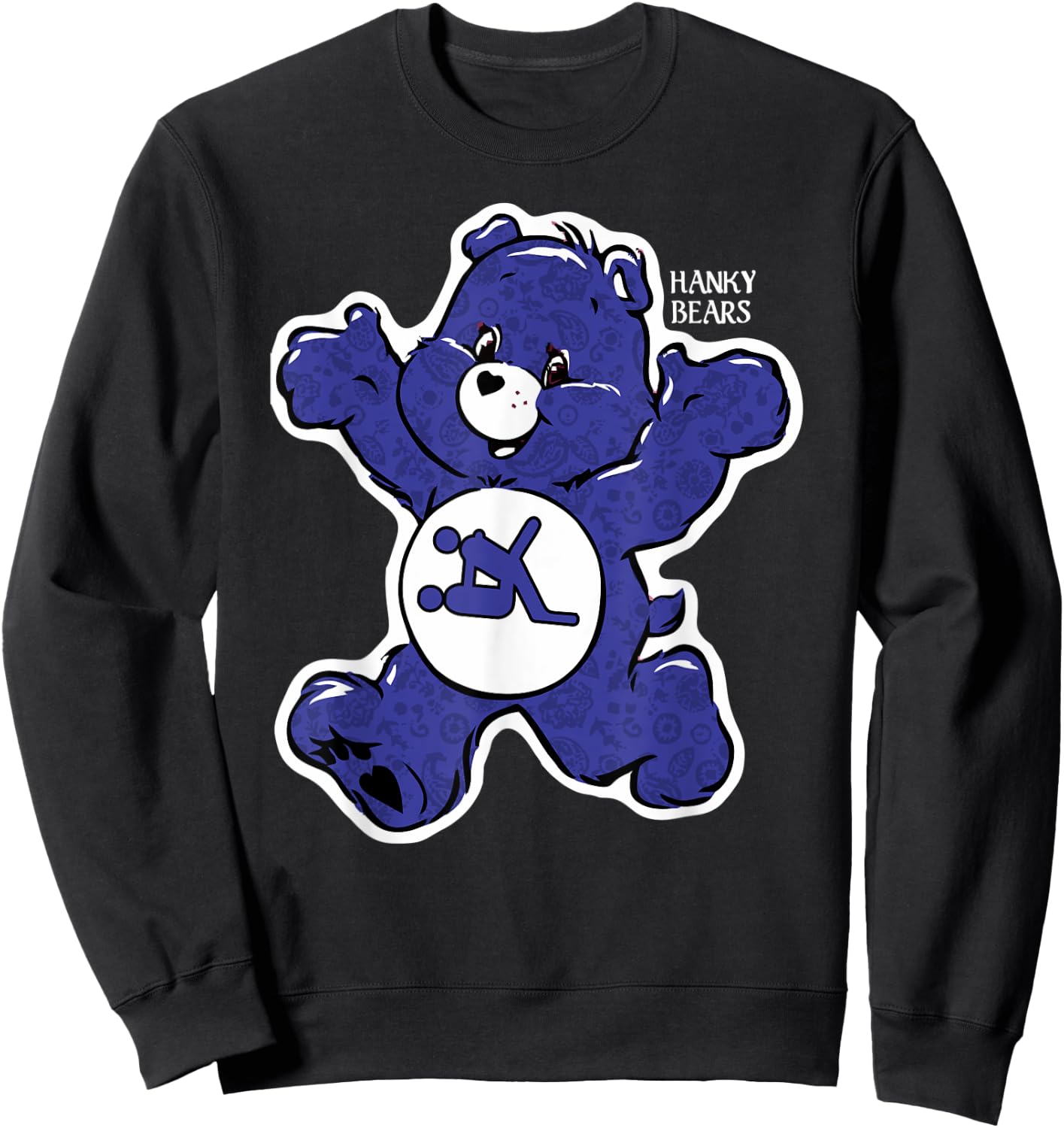 Halloween - Hanky Bears Blue Sweatshirt - Sweatshirt | Black
