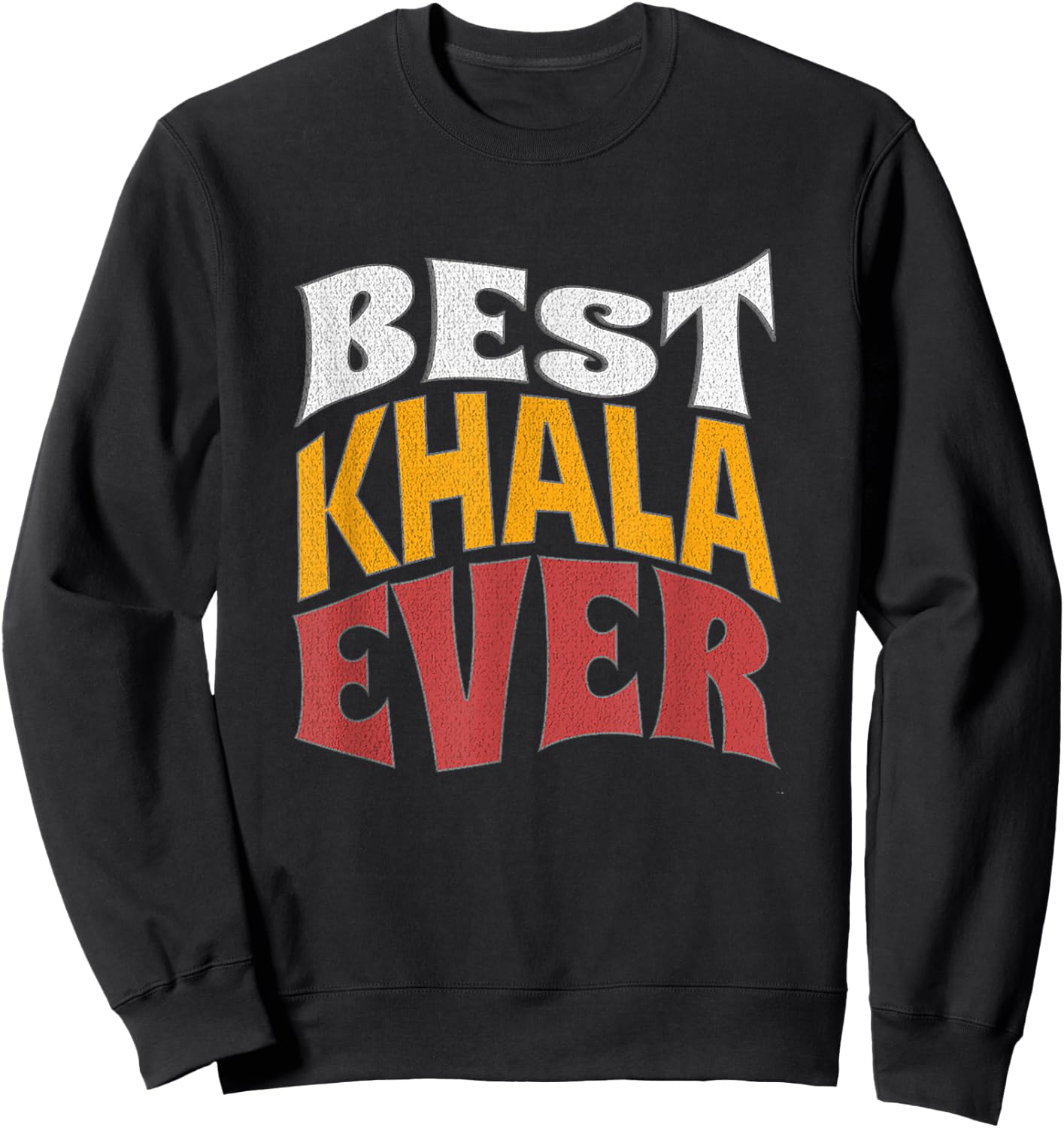 Only the best khala get promoted to Great khala Sweatshirt - Sweatshirt | Black