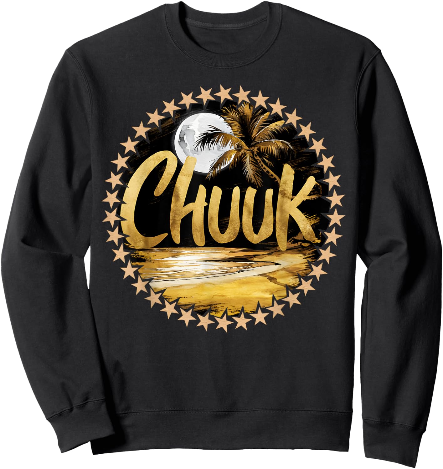Nesian Heritage Chuukese Micronesia, Islander Chuuk , Small Sweatshirt - Sweatshirt | Black