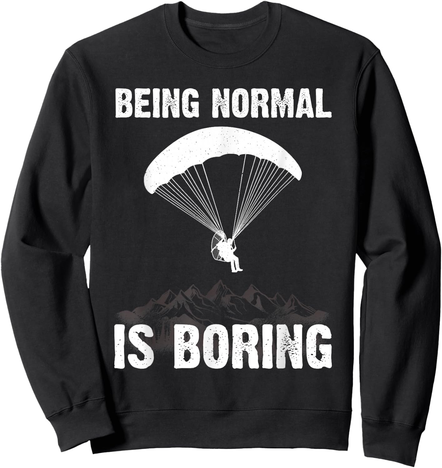 Best Paramotor Design Women Paramotoring Paramotor Sweatshirt - Sweatshirt | Black