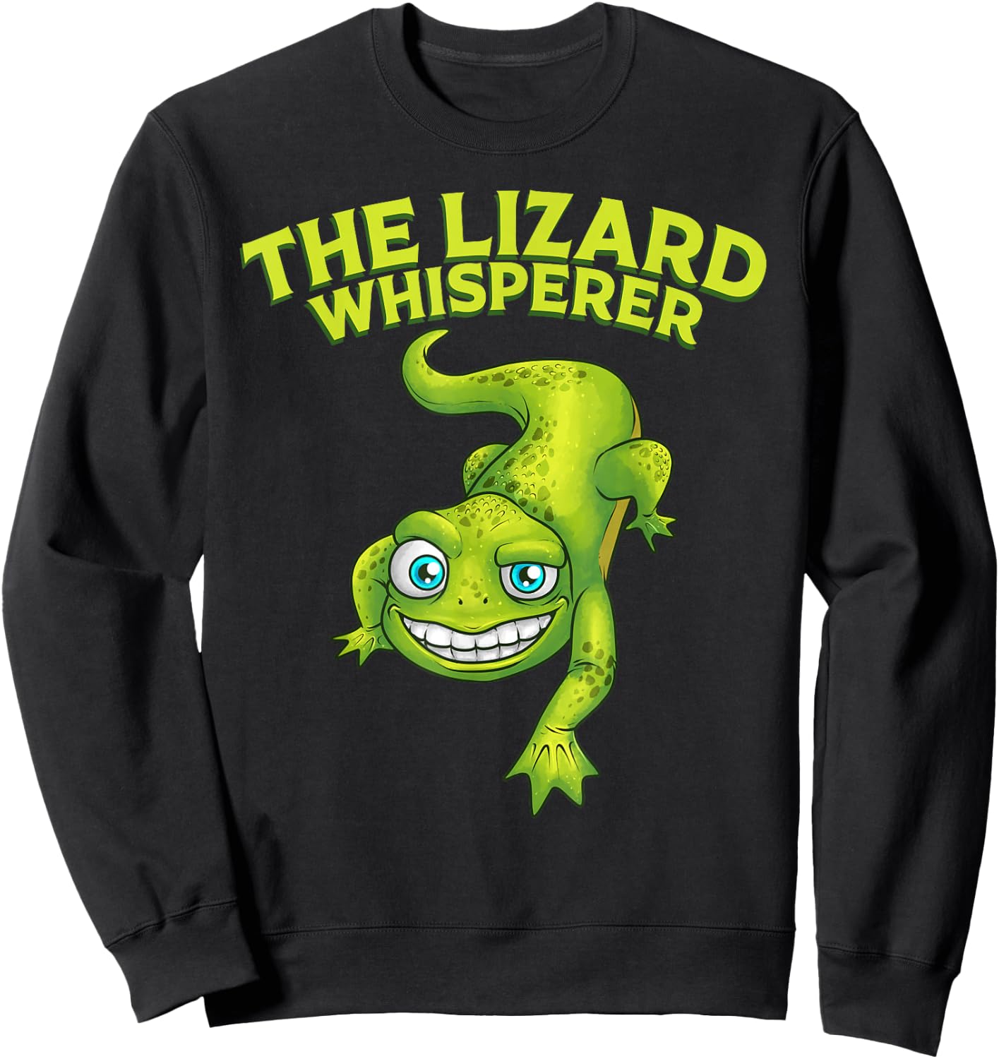Cool Lizard Whisperer Gift Boys Girls Kids Reptile Lover Sweatshirt - Sweatshirt | Black
