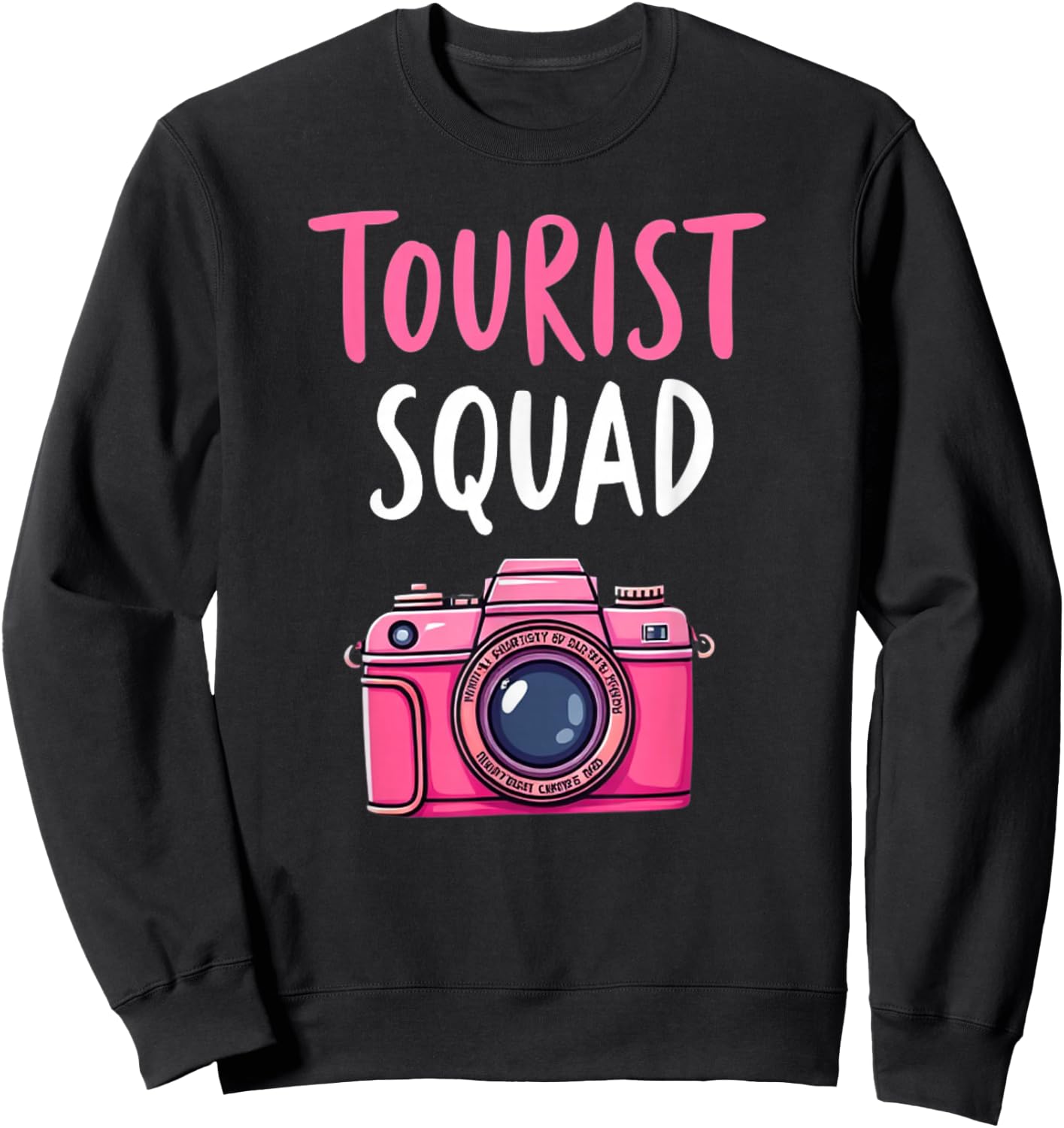 Tourist Squad For Family & Friends Sweatshirt - Sweatshirt | Black