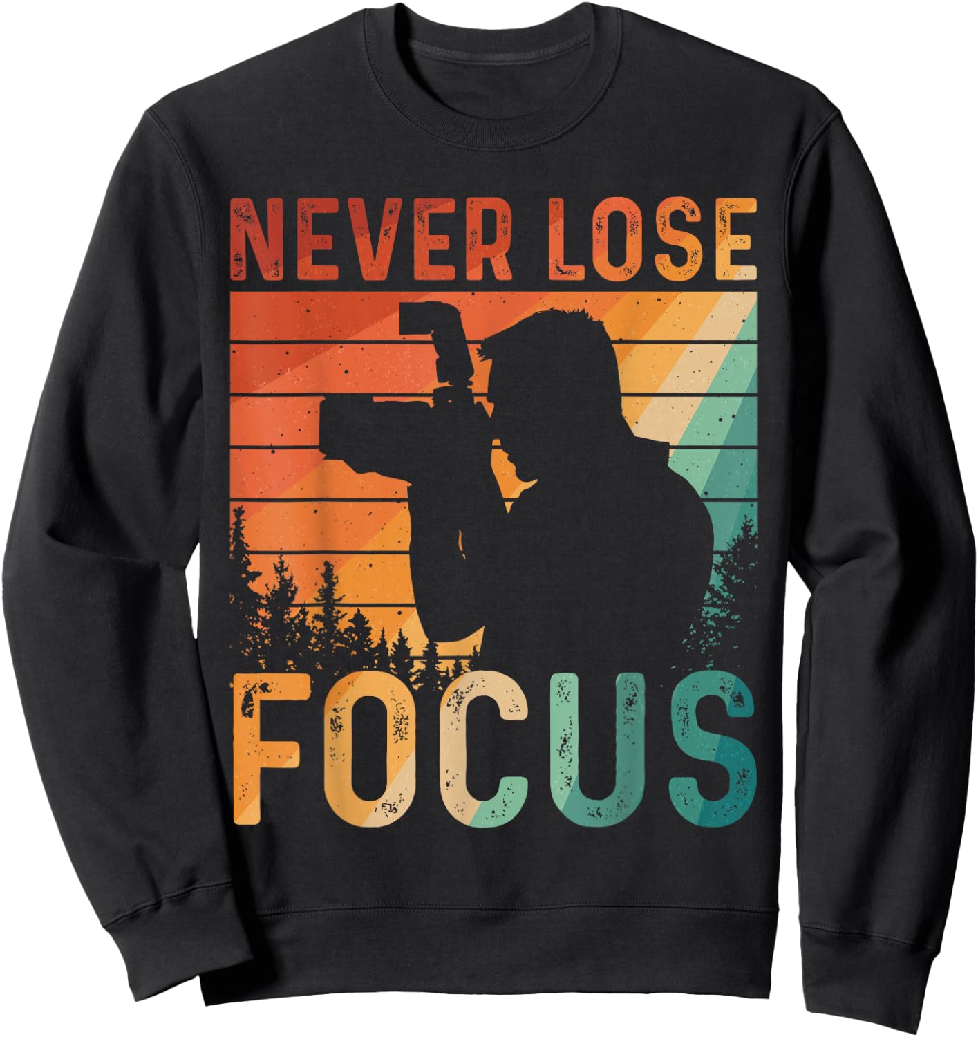 Cool Photography Design Women Camera Photographer Sweatshirt - Sweatshirt | Black