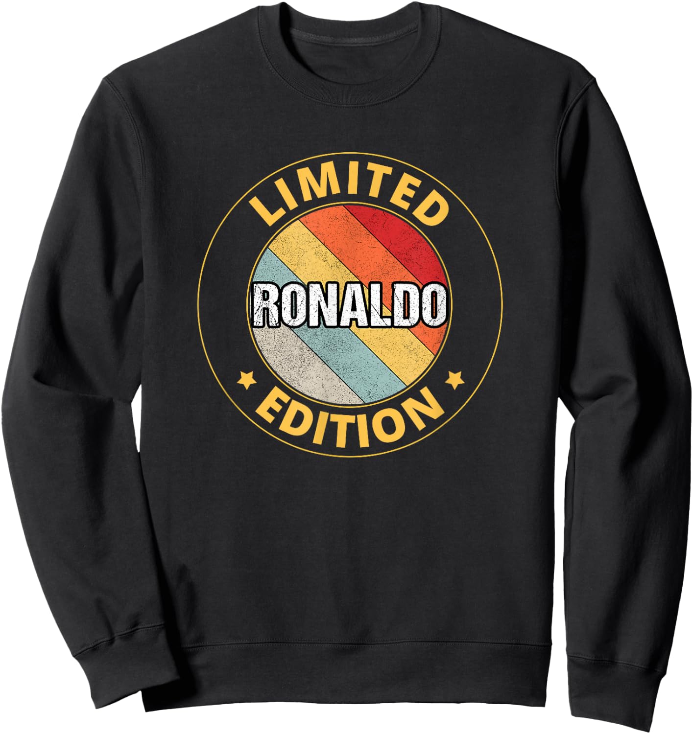 Ronaldo Name Sweatshirt - Sweatshirt | Black