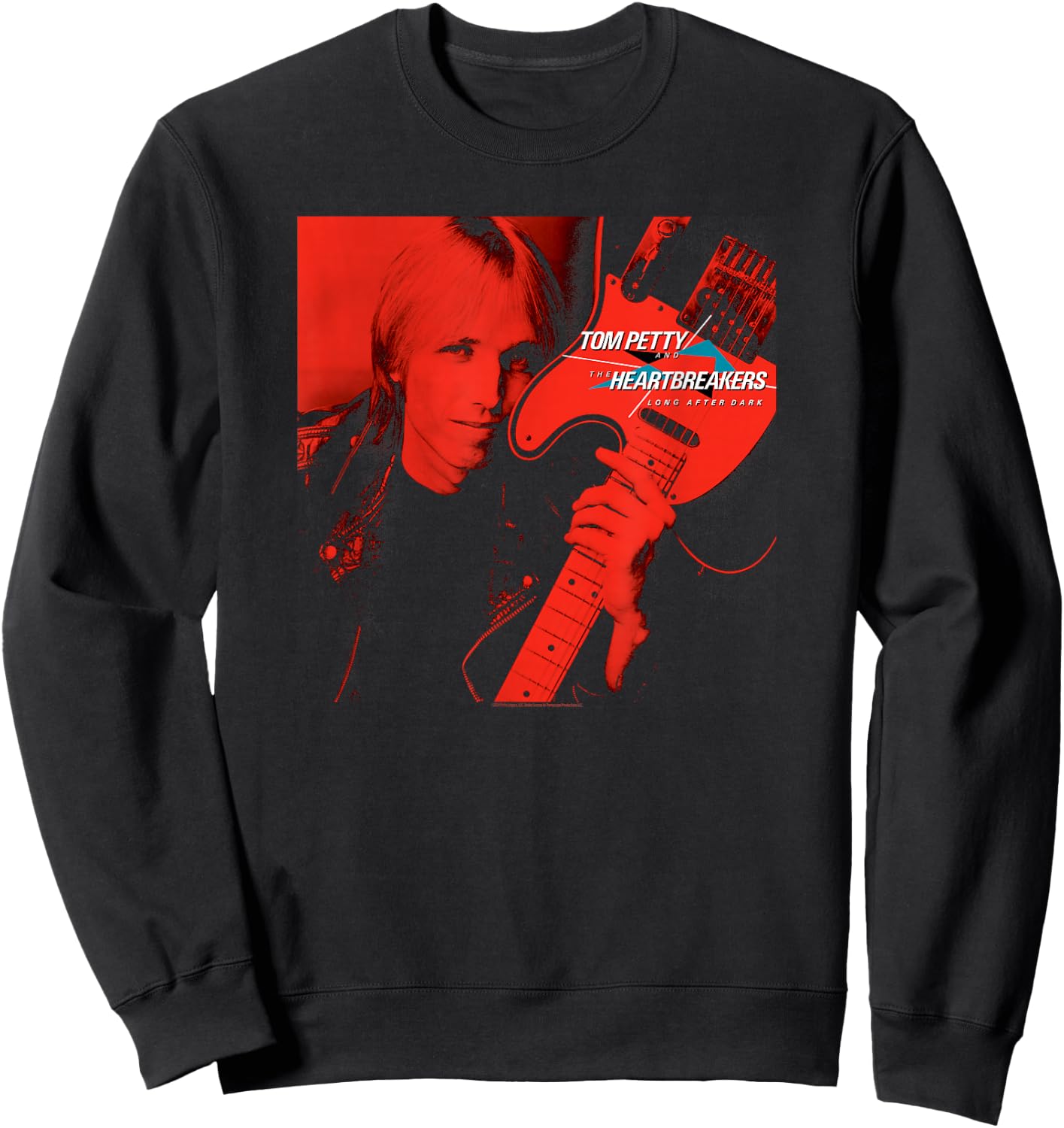 Tom Petty Long After Dark Album Cover Photo Sweatshirt - Sweatshirt | Black