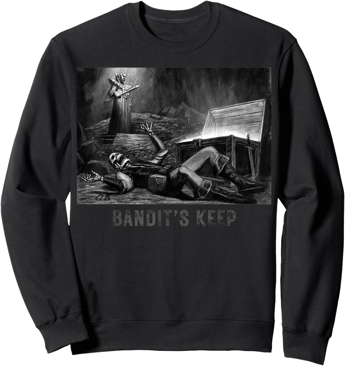 Bandit's Keep Official Sweatshirt - Sweatshirt | Black