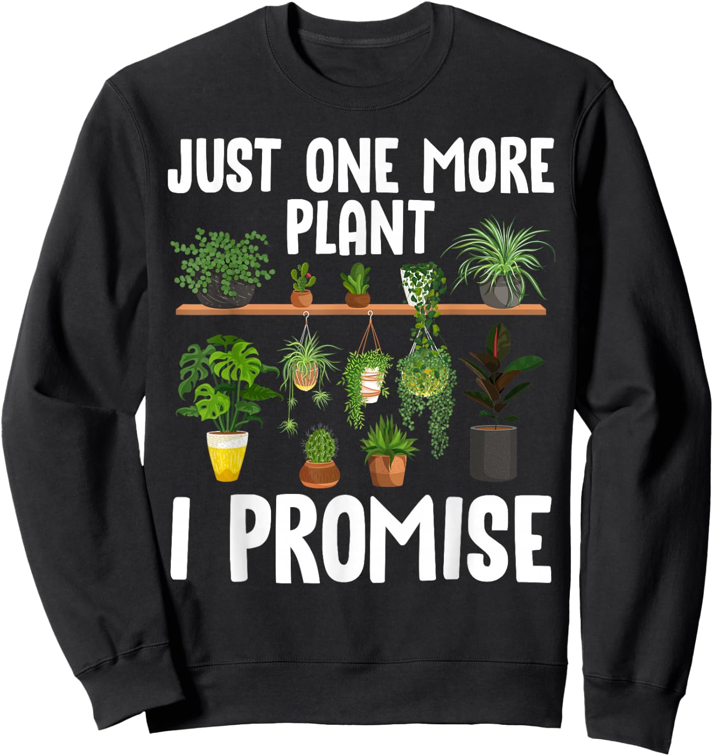 Cool Plant Lover Art Women Garden Florist Gardening Sweatshirt - Sweatshirt | Black