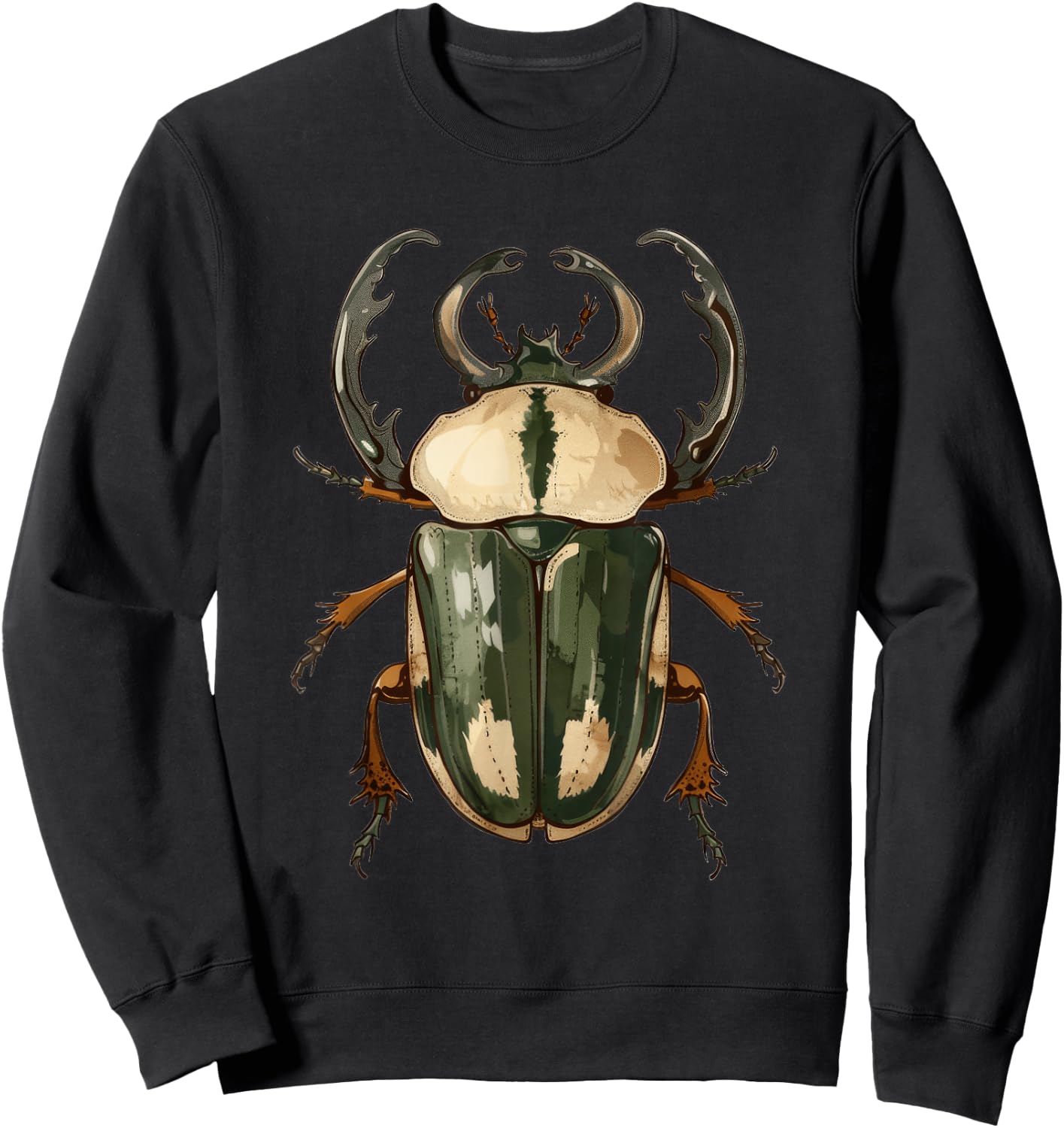 Hercules Beetle Vintage Sweatshirt - Sweatshirt | Black