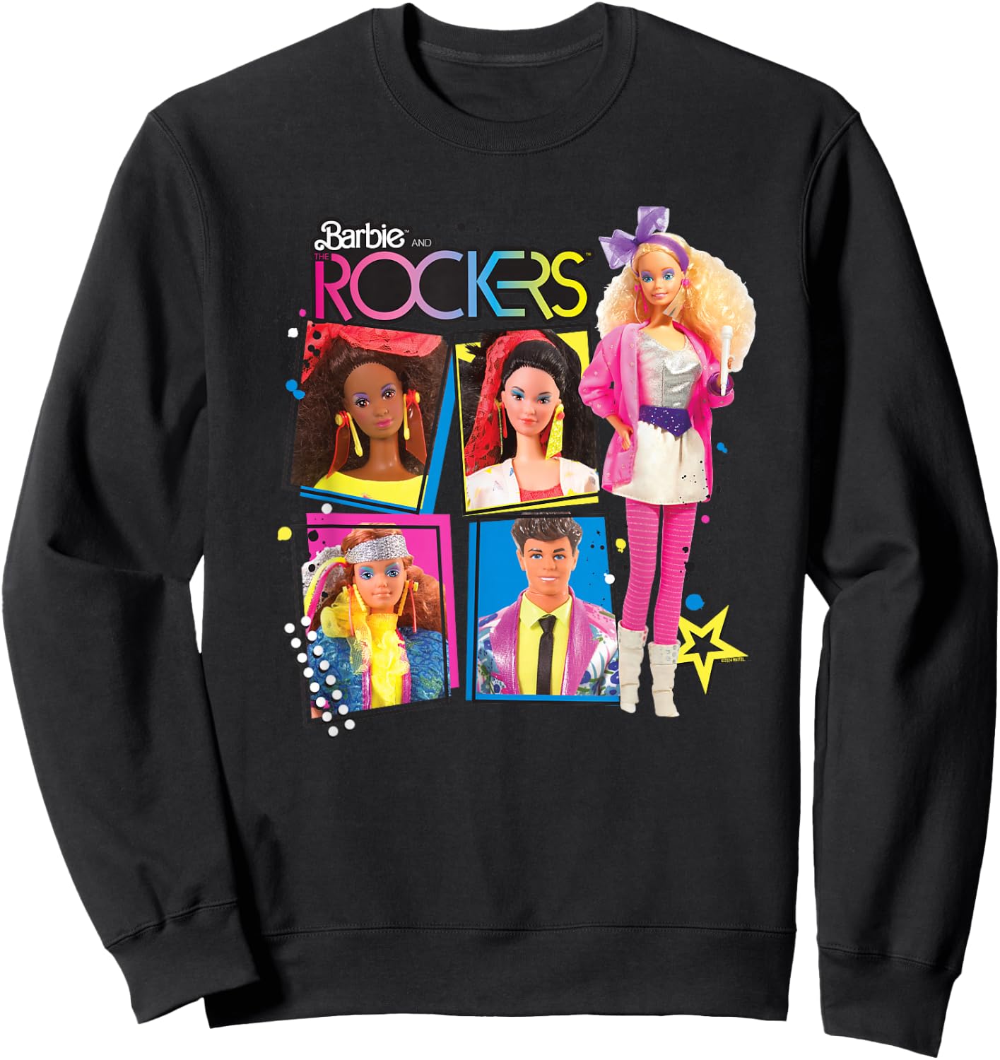 Barbie - Barbie and the Rockers Sweatshirt - Sweatshirt | Black
