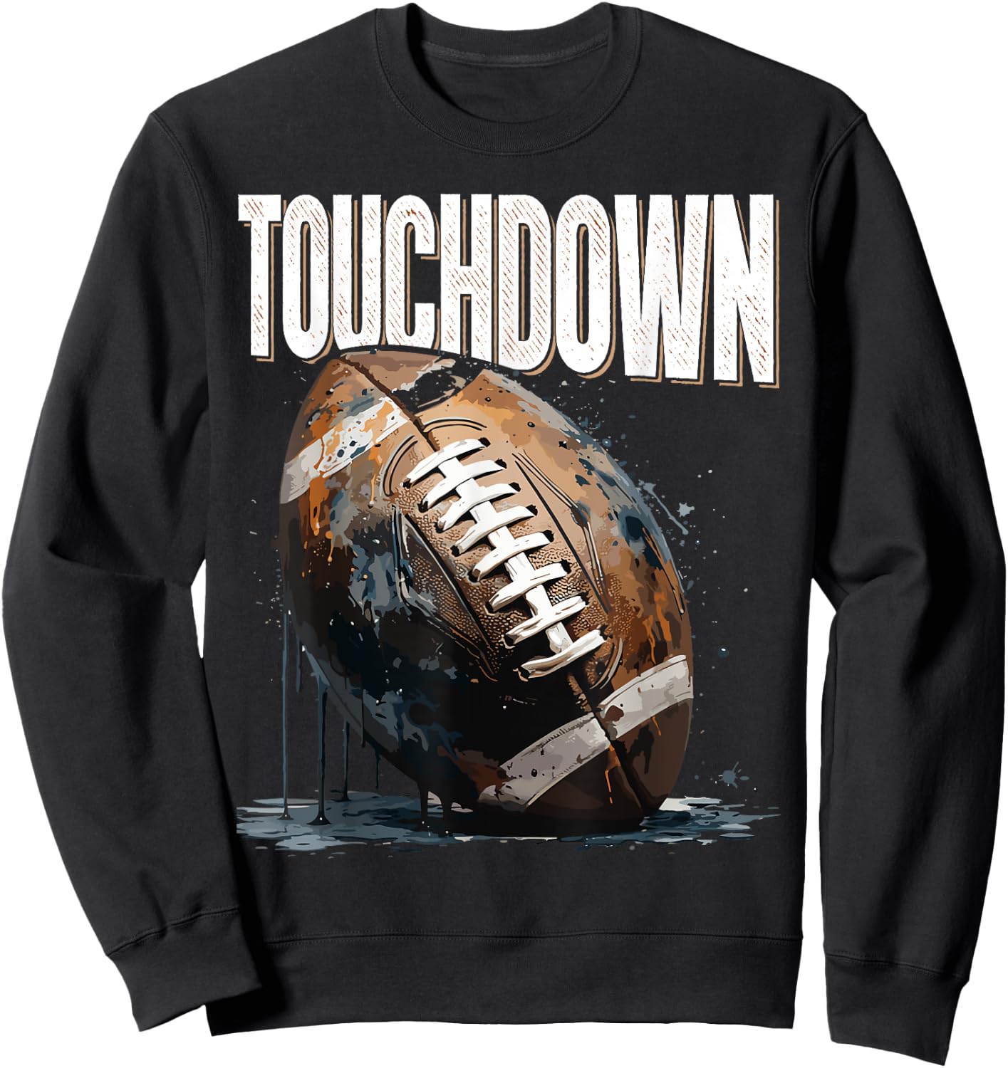 Touchdown - American Football Sweatshirt - Sweatshirt | Black