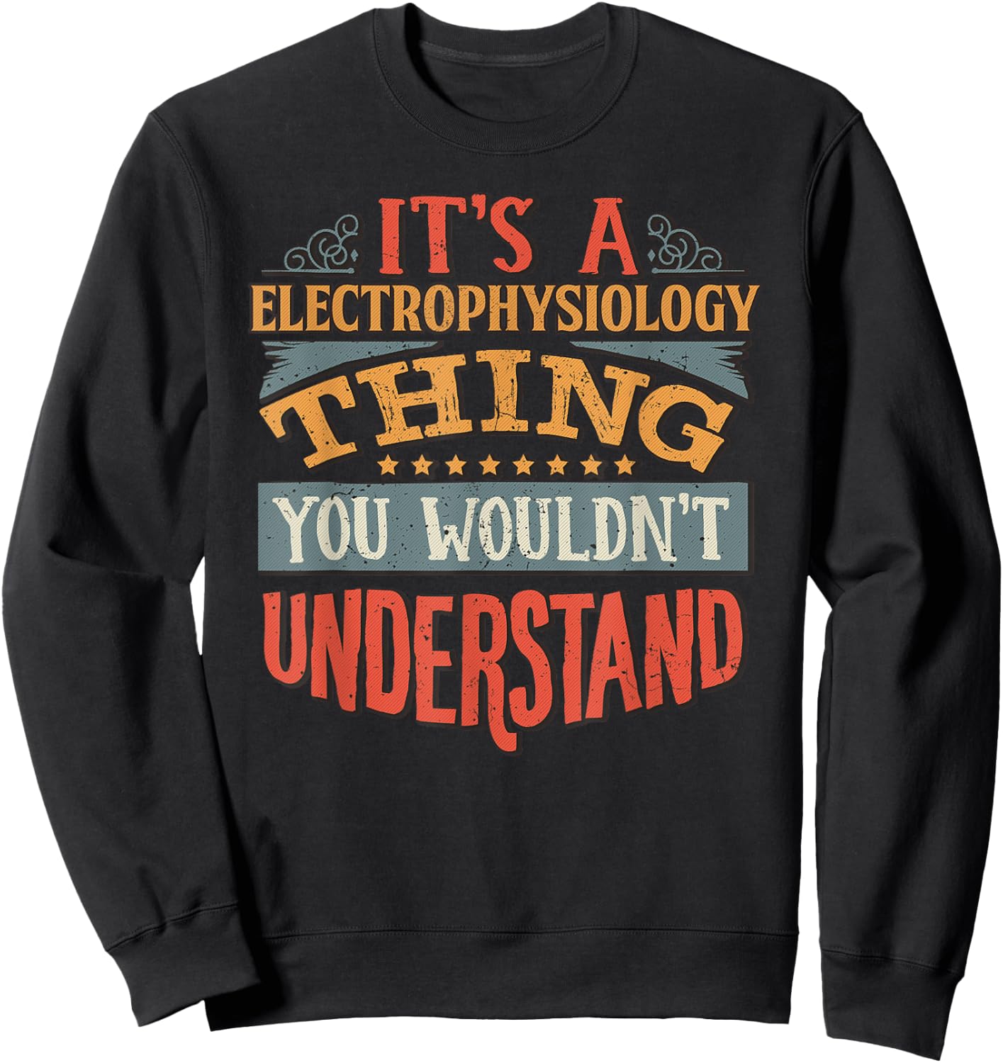 Electrophysiology Sweatshirt - Sweatshirt | Black