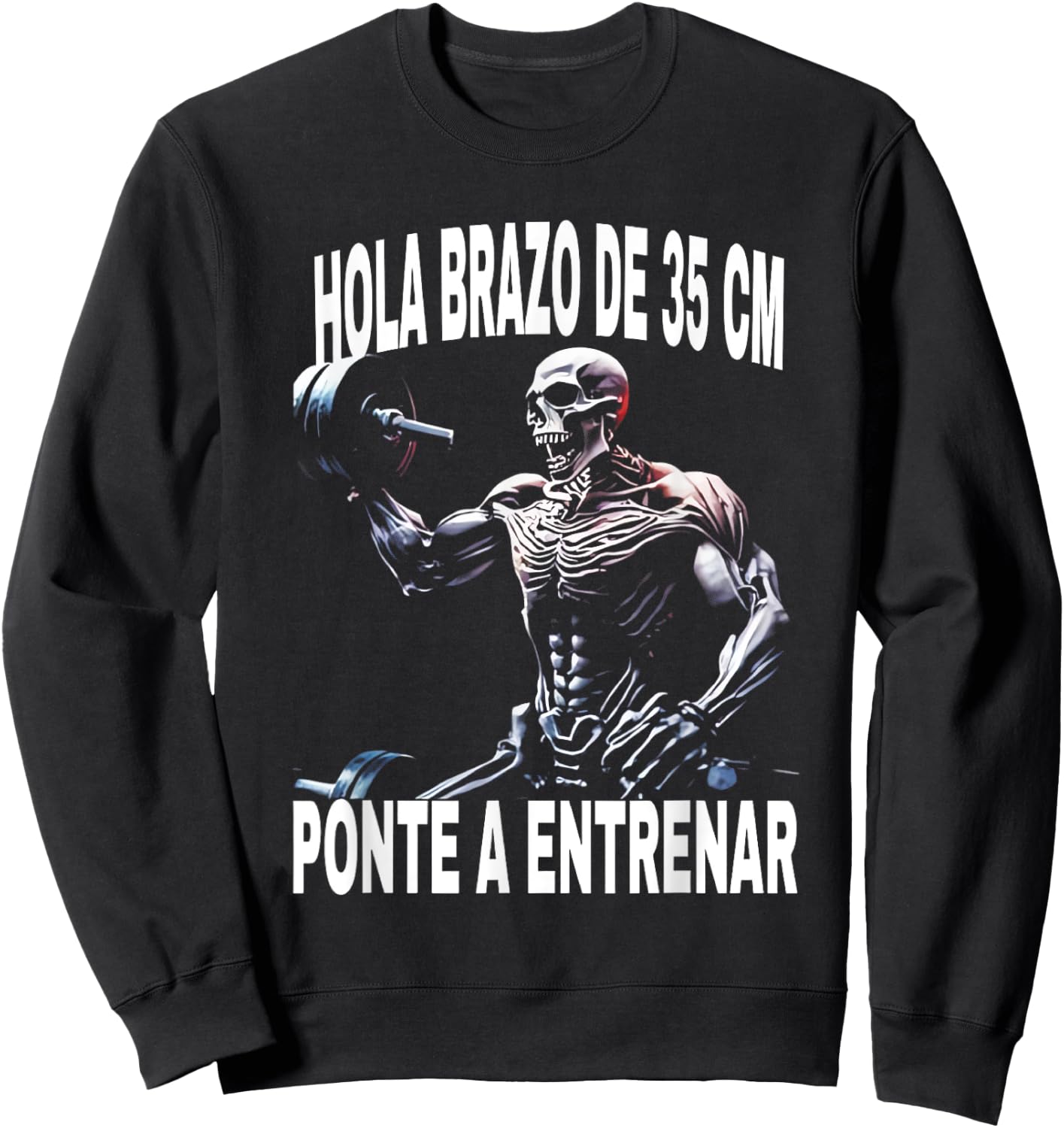 Frases Chidas Funny Mexicans Sarcasm Skull Sayings Hispanic Sweatshirt - Sweatshirt | Black