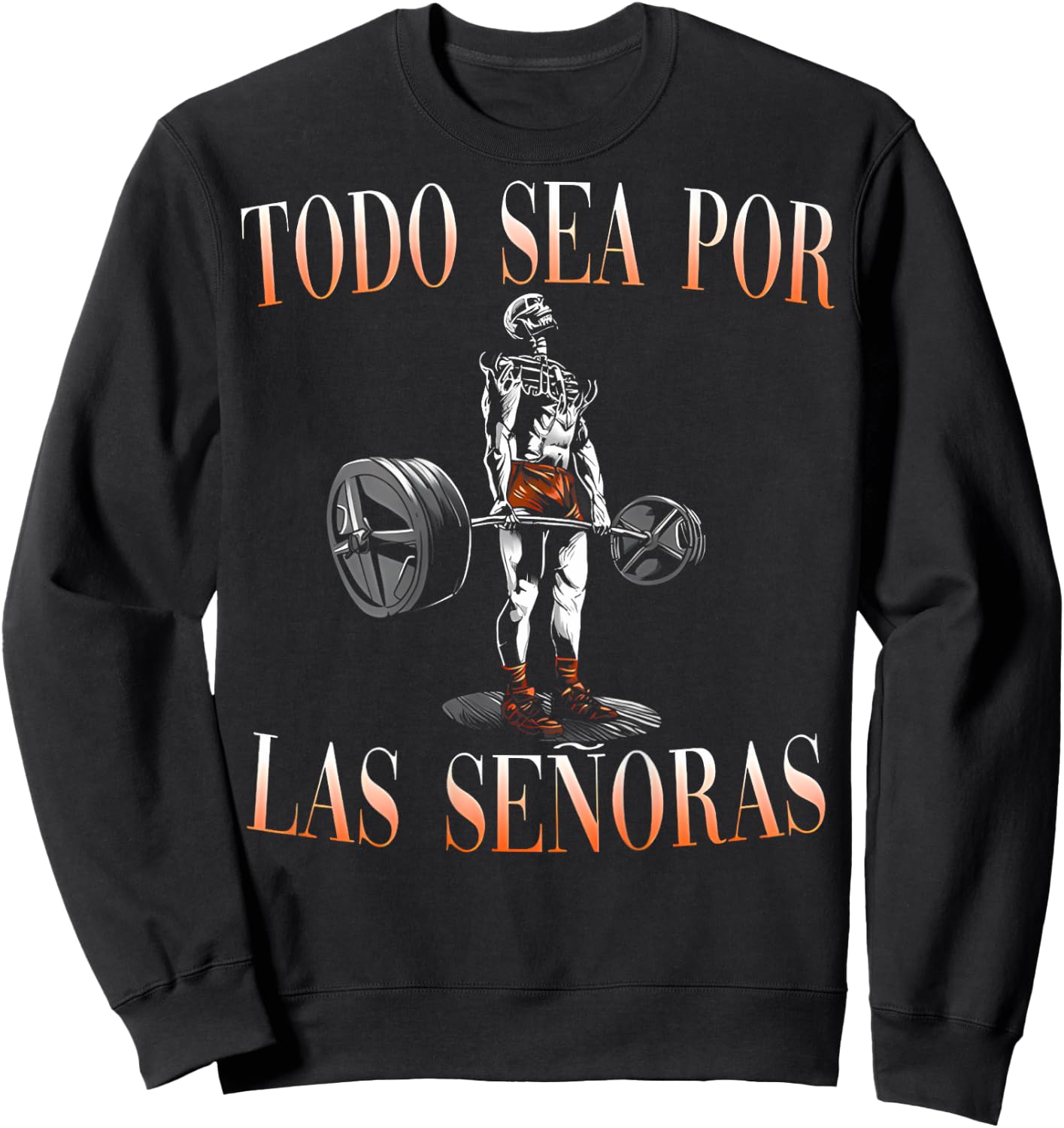 Frases Chidas Funny Mexicans Sarcasm Skull Sayings Hispanic Sweatshirt - Sweatshirt | Black