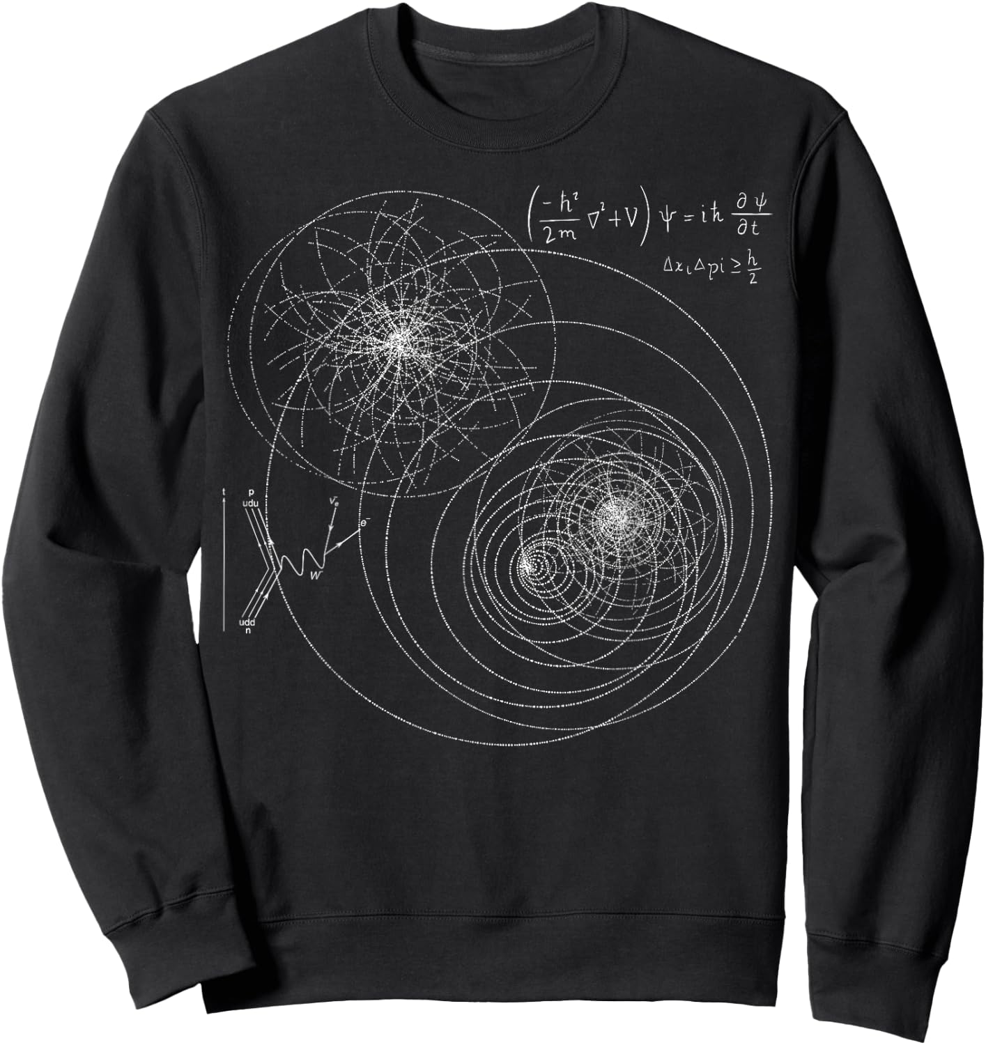 Higgs Boson Physics Quantum Mechanics Science Lover Teacher Sweatshirt - Sweatshirt | Black
