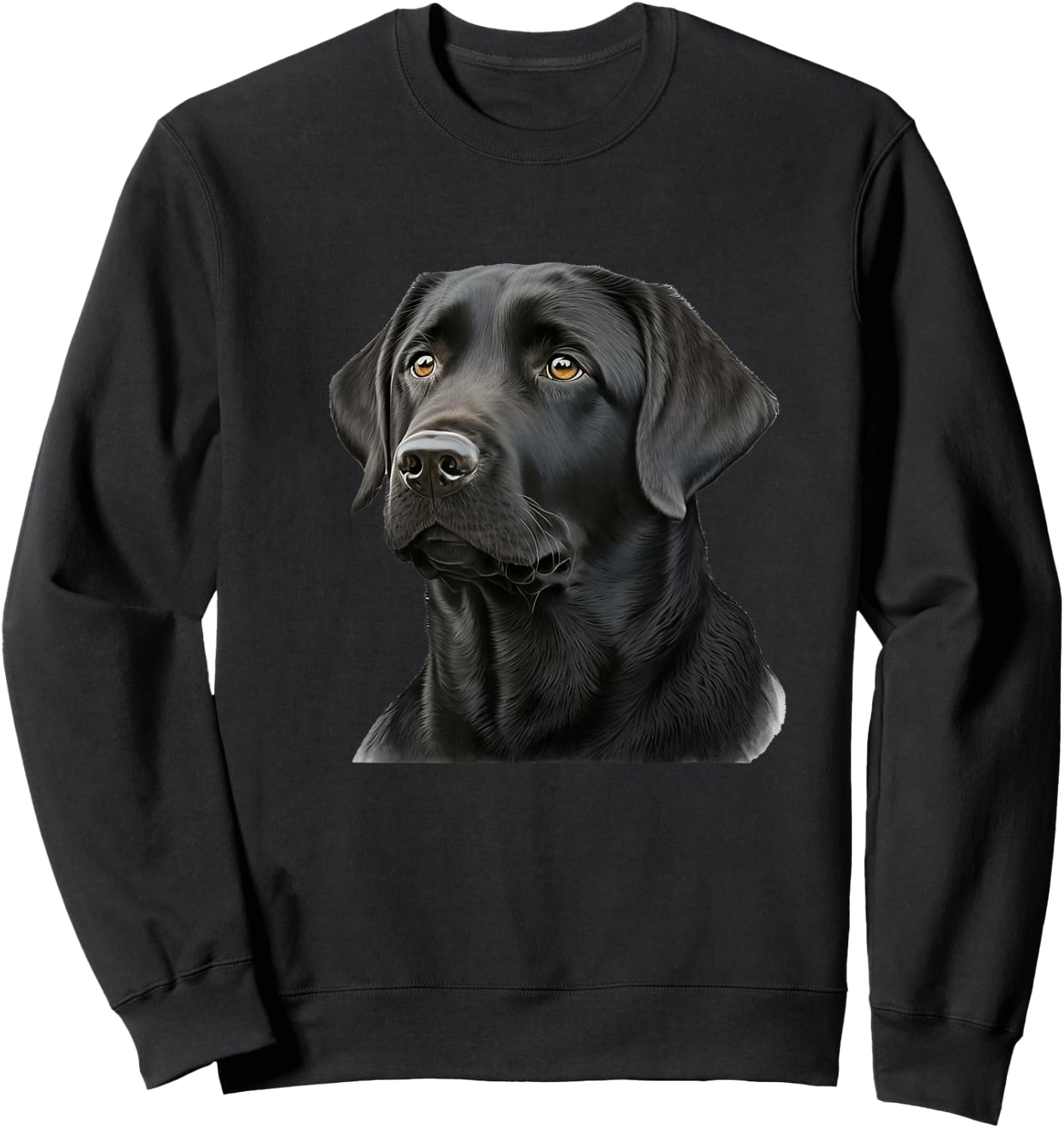Cute Black Lab Black Labrador Retriever Puppy Dog Mom Animal Women Kids Sweatshirt - Sweatshirt | Black