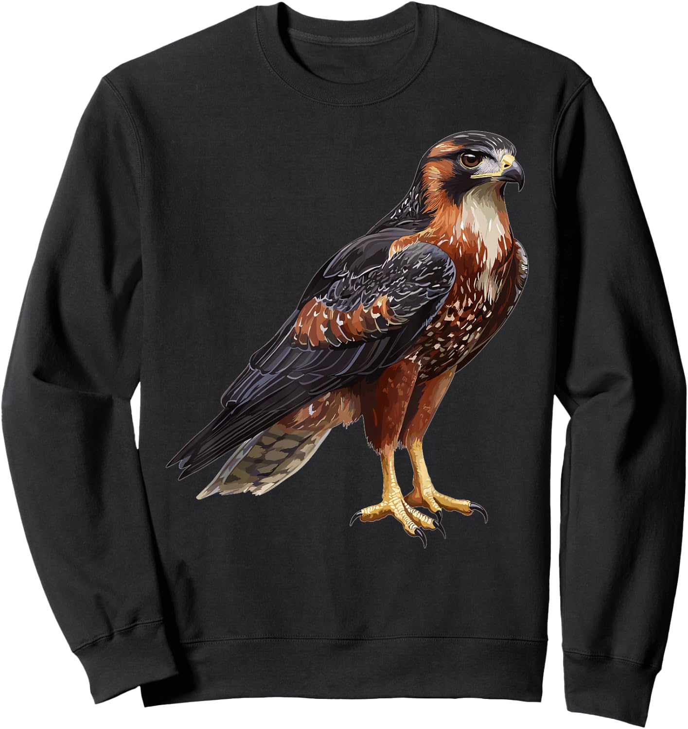 Hawks Hawk Sweatshirt - Sweatshirt | Black