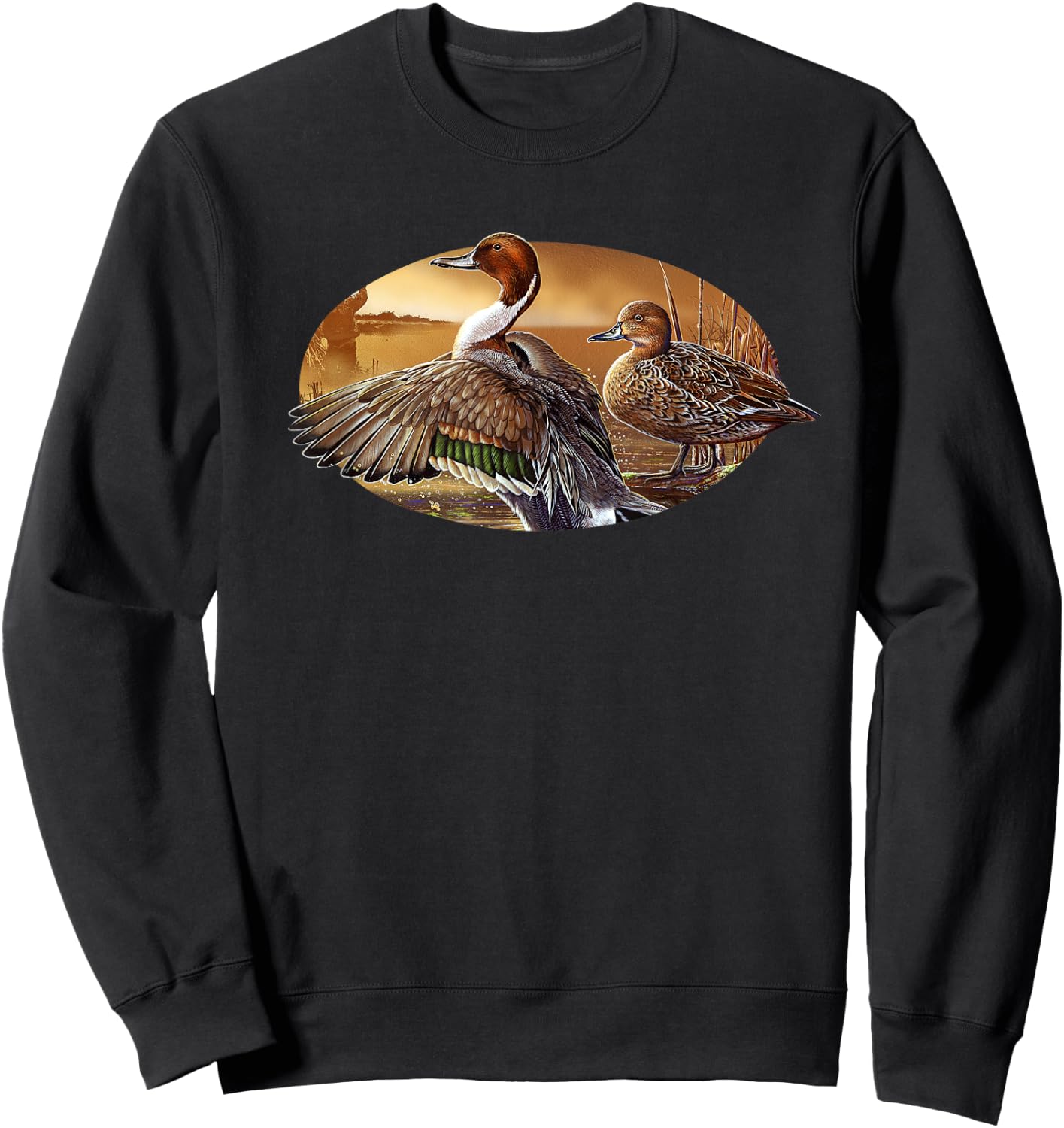 Pintail Duck shirt Sweatshirt - Sweatshirt | Black