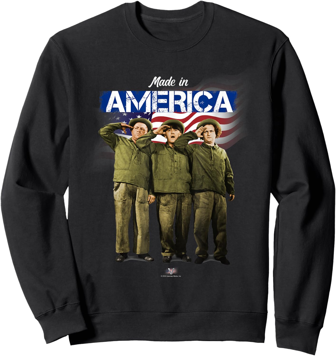 VTV- The Three Stooges: Made in America Sweatshirt - Sweatshirt | Black