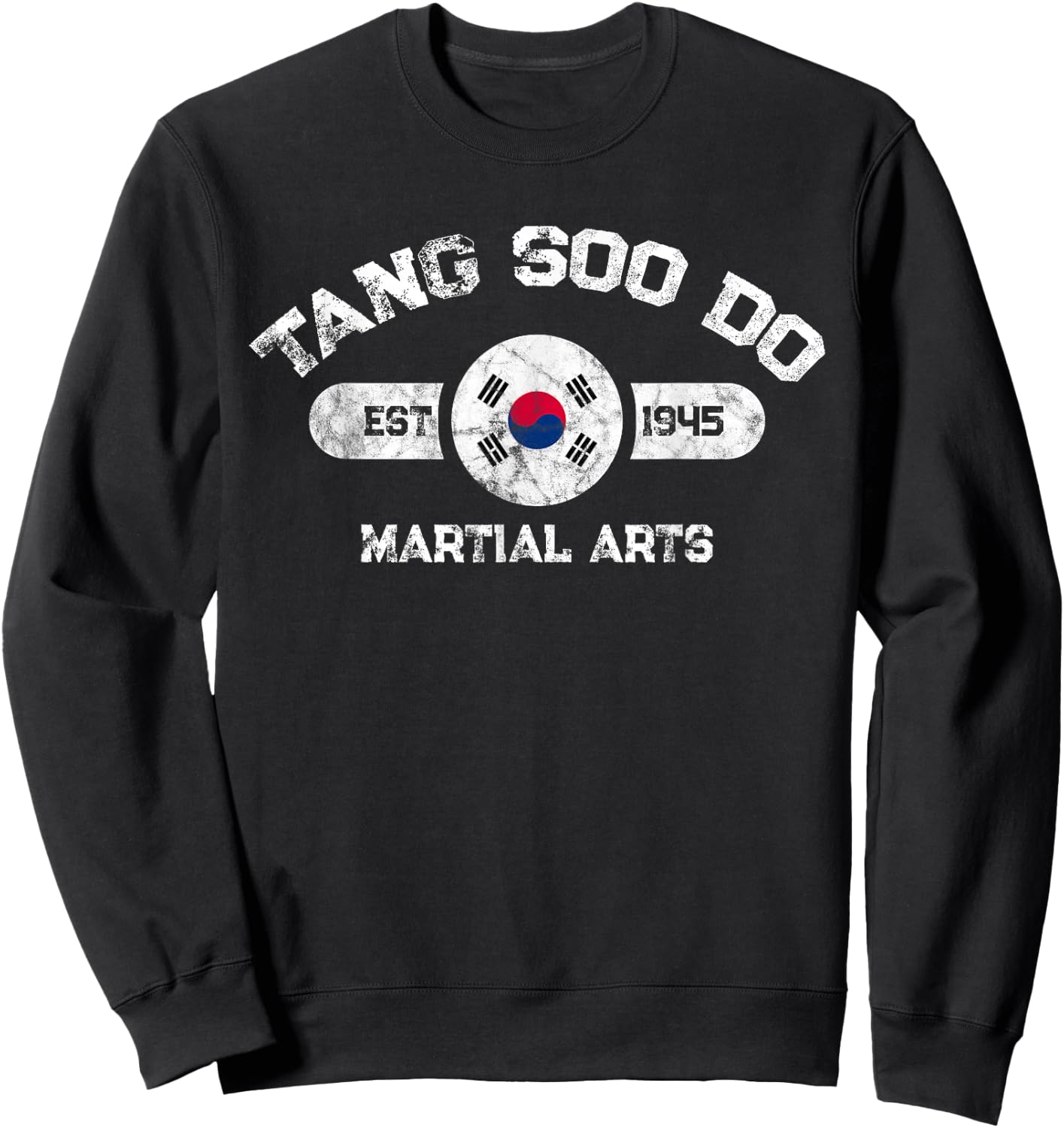 Tang Soo Do Established 1945 Martial Arts Gift Sweatshirt - Sweatshirt | Black